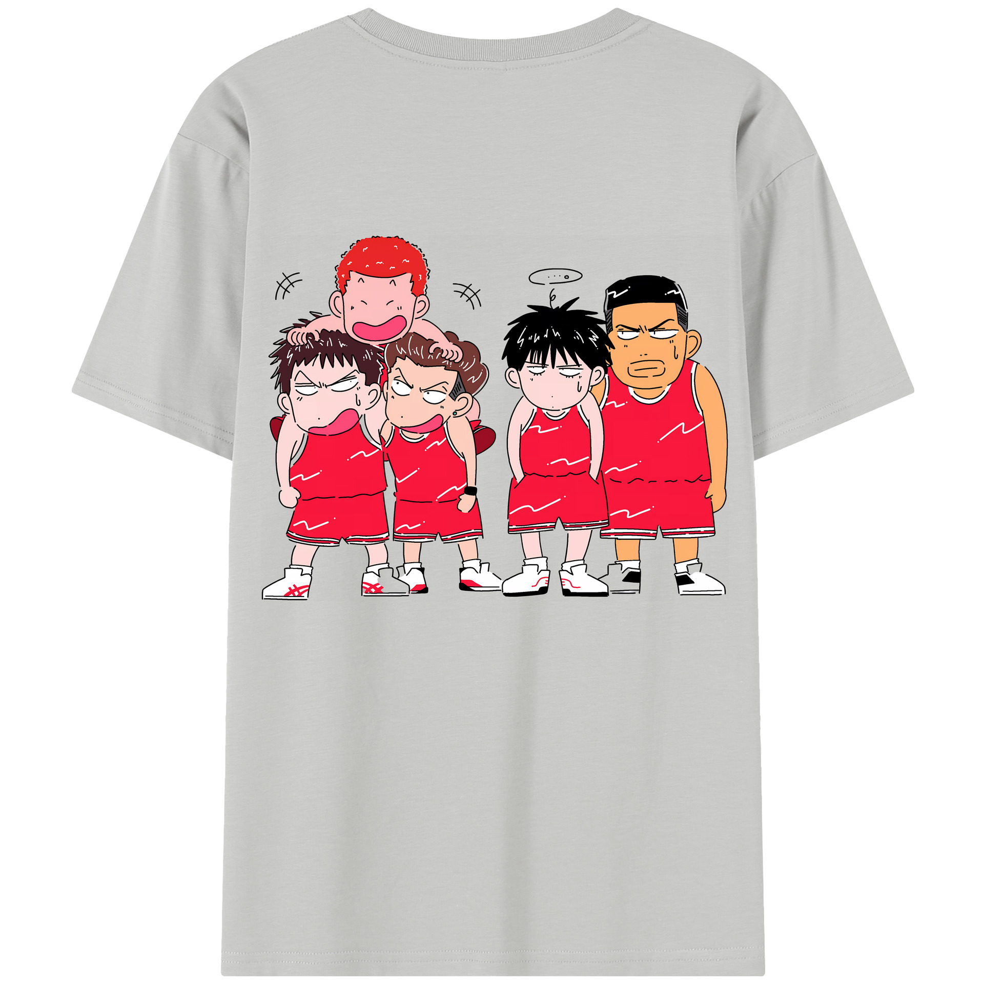 （画像用） SLAM DUNK／スラムダンク レディース半袖Tシャツ(バックプリント)