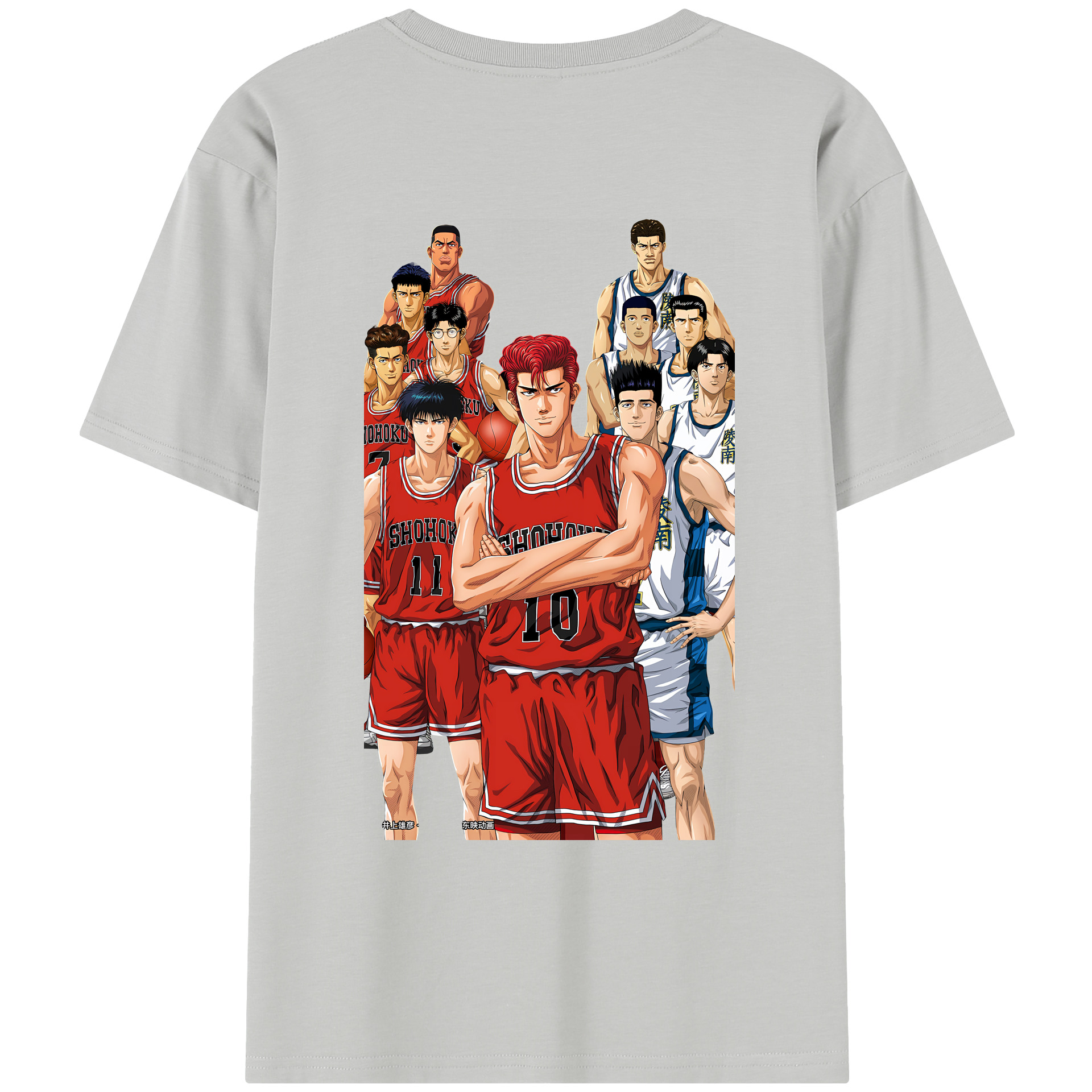 （画像用） SLAM DUNK／スラムダンク レディース半袖Tシャツ(バックプリント)