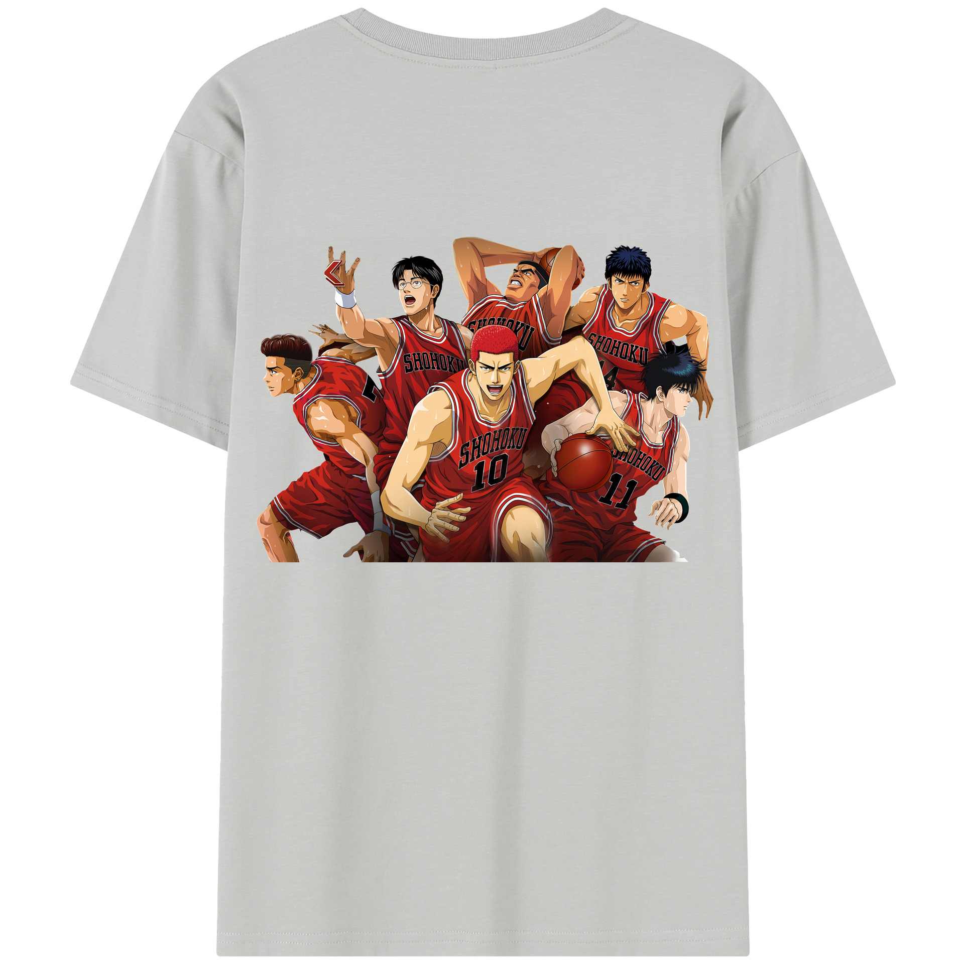 （画像用） SLAM DUNK／スラムダンク レディース半袖Tシャツ(バックプリント)