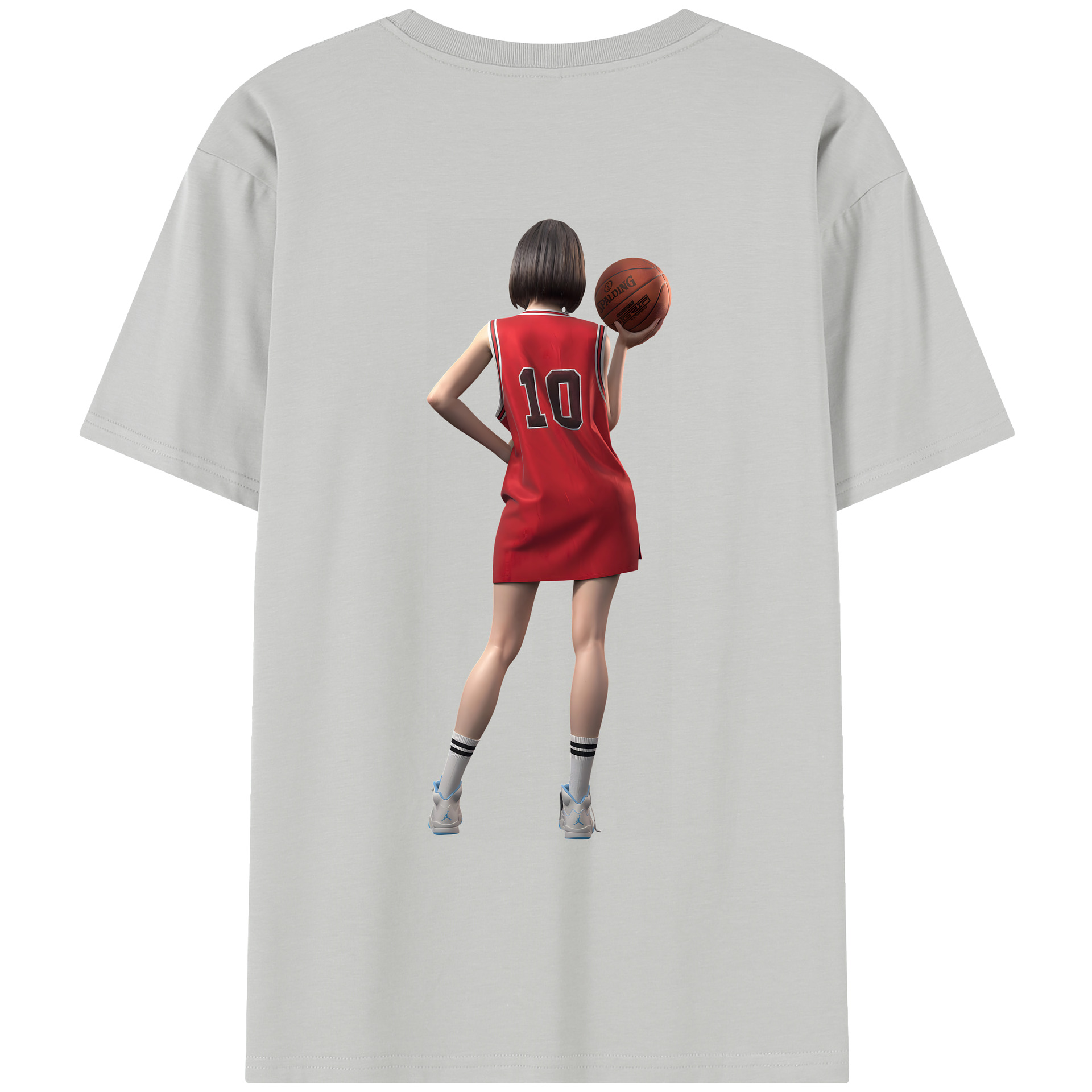 （画像用） SLAM DUNK／スラムダンク レディース半袖Tシャツ(バックプリント)