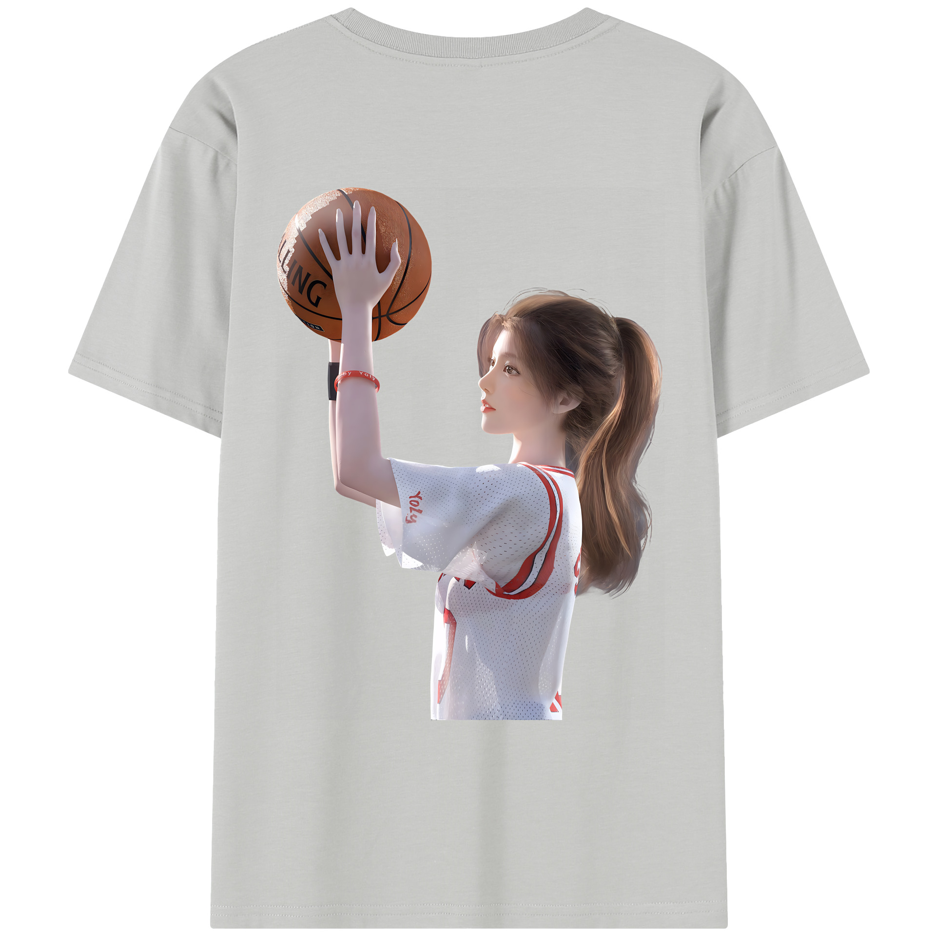 （画像用） SLAM DUNK／スラムダンク レディース半袖Tシャツ(バックプリント)