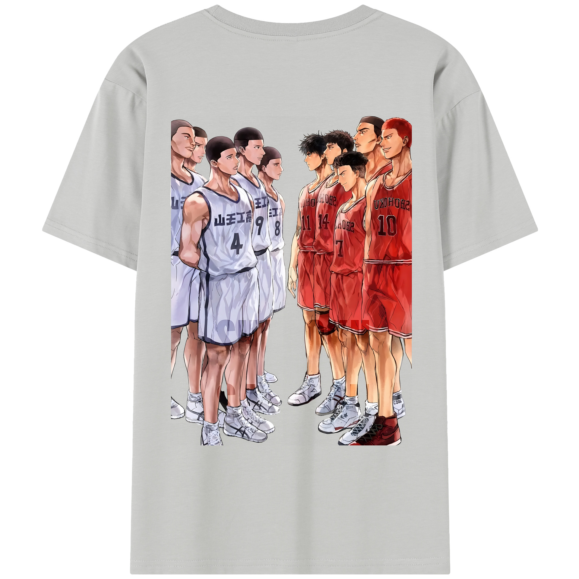 （画像用） SLAM DUNK／スラムダンク レディース半袖Tシャツ(バックプリント)