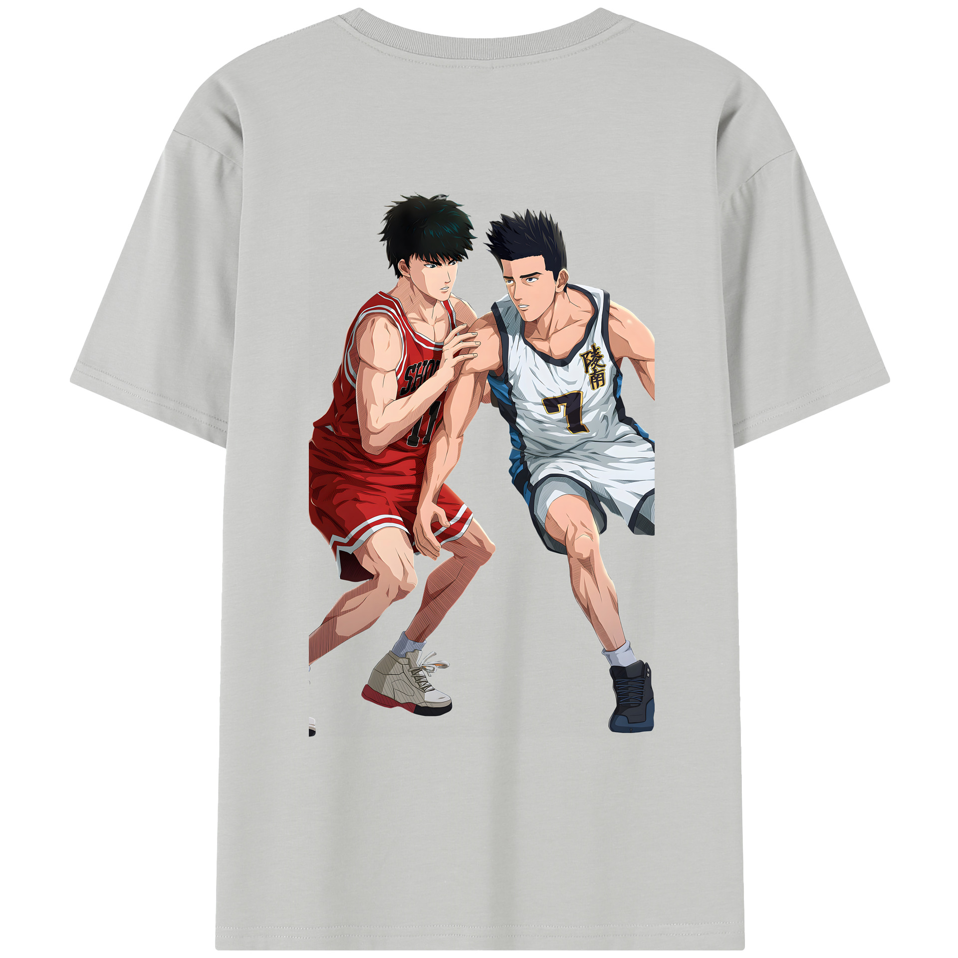 SLAM DUNK／スラムダンク レディース半袖Tシャツ(バックプリント)
