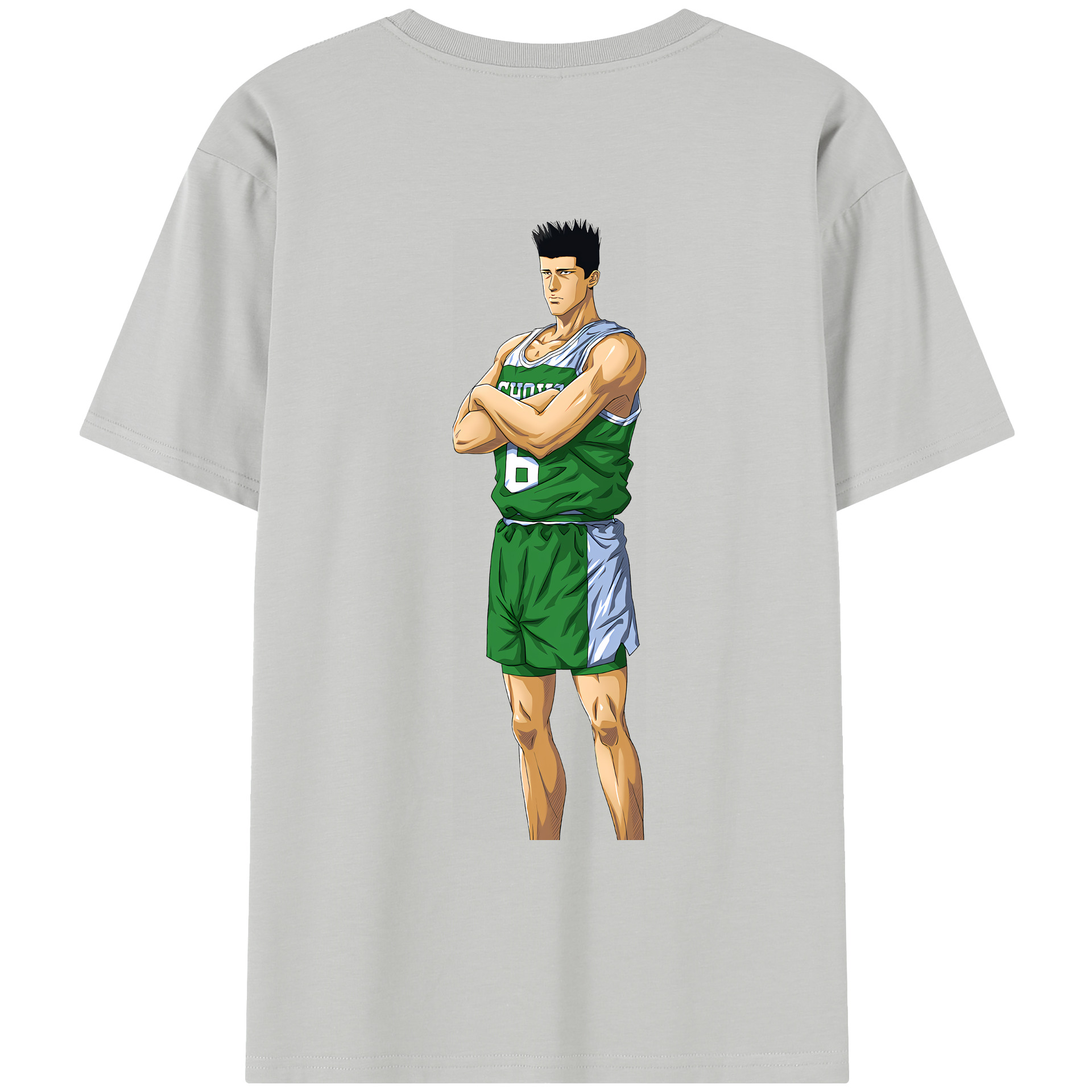 SLAM DUNK／スラムダンク レディース半袖Tシャツ(バックプリント)