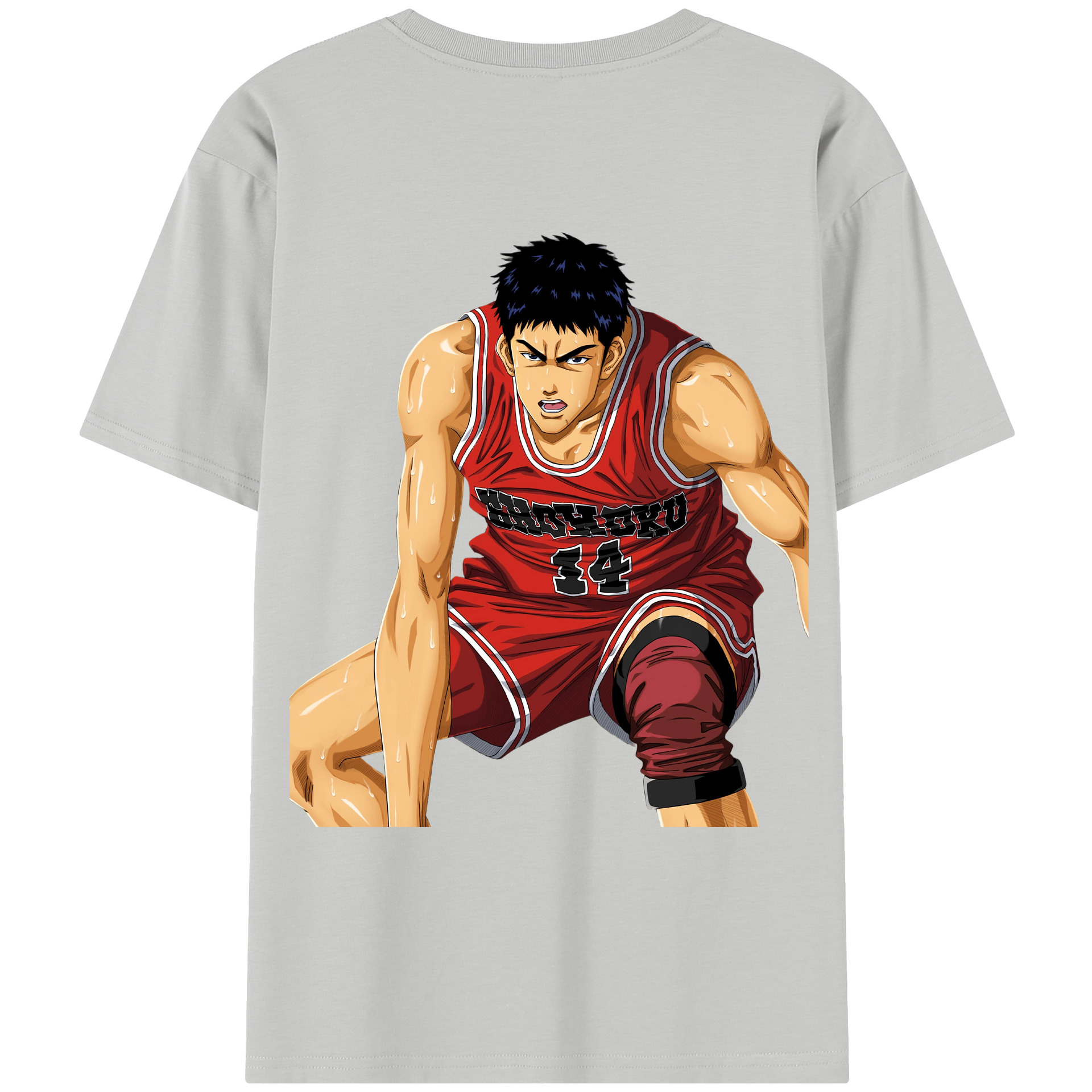 SLAM DUNK／スラムダンク レディース半袖Tシャツ(バックプリント)