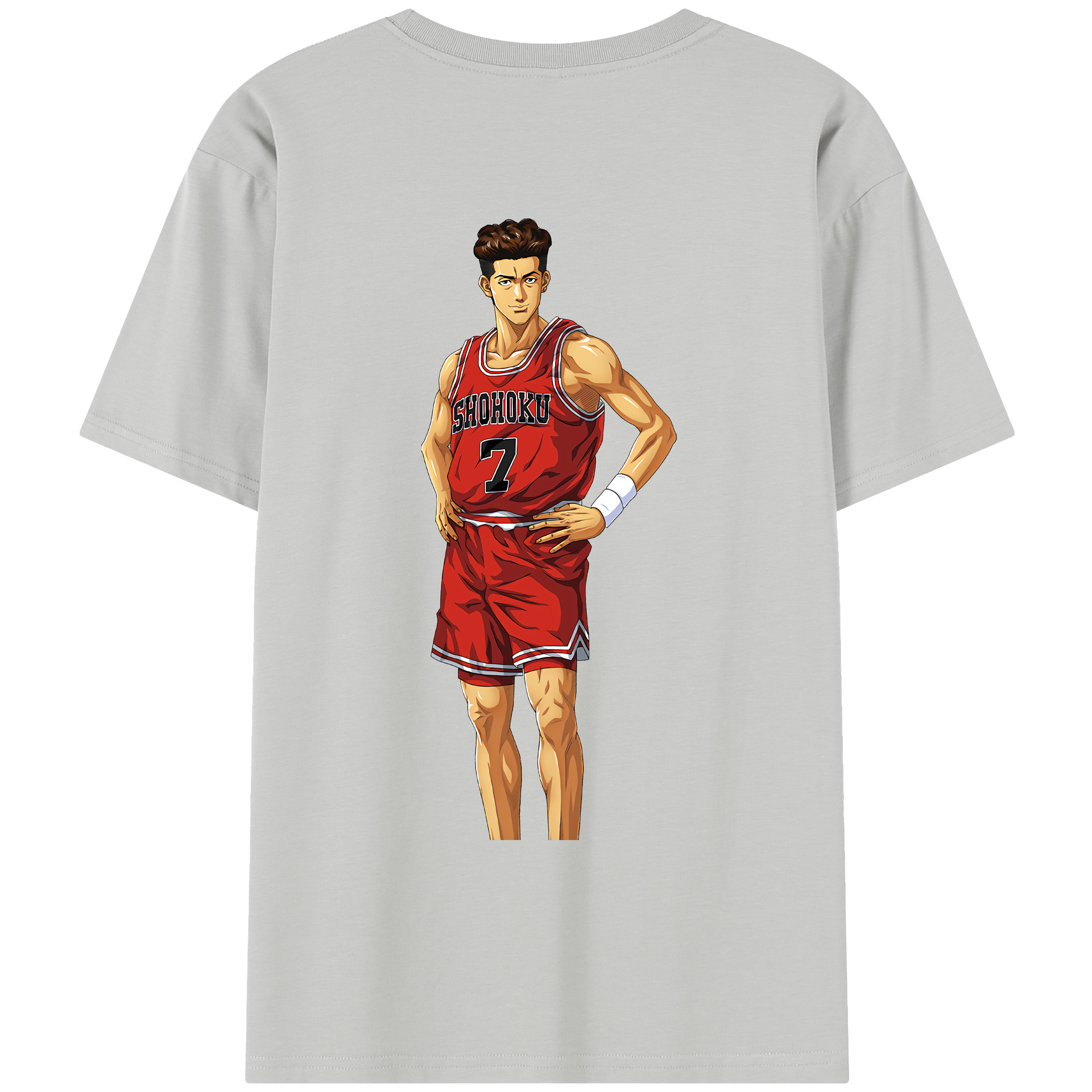 SLAM DUNK／スラムダンク レディース半袖Tシャツ(バックプリント)
