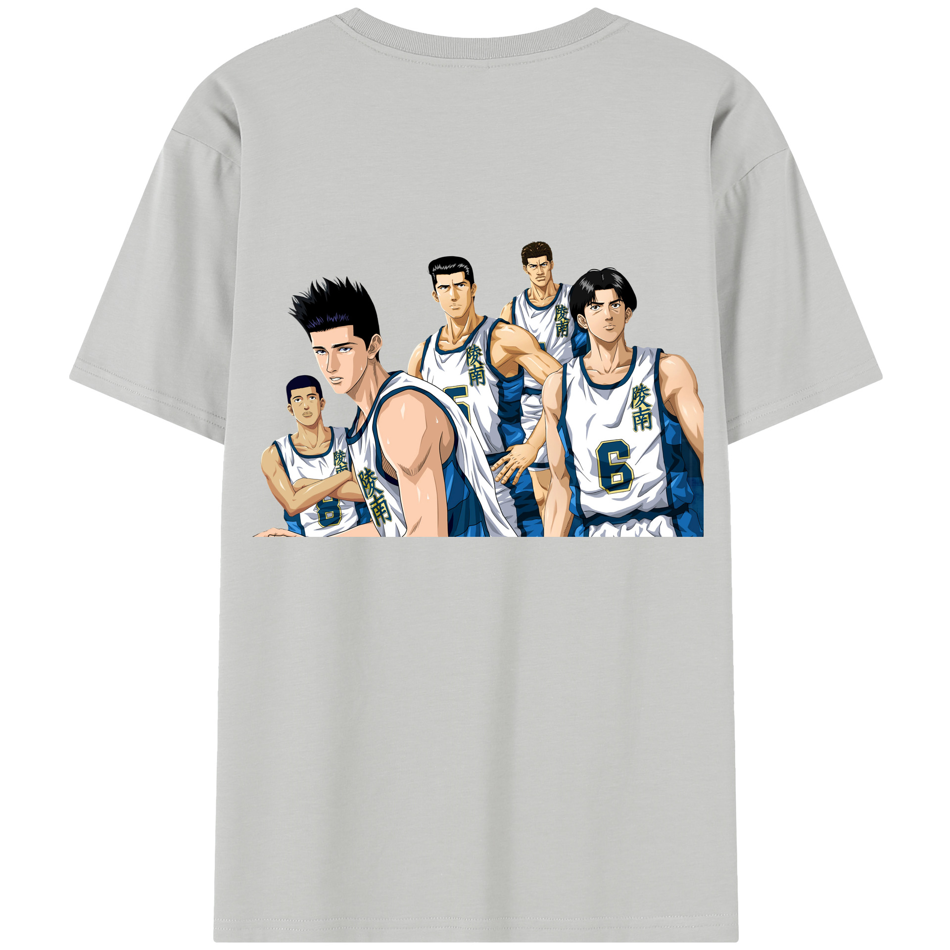 SLAM DUNK／スラムダンク レディース半袖Tシャツ(バックプリント)