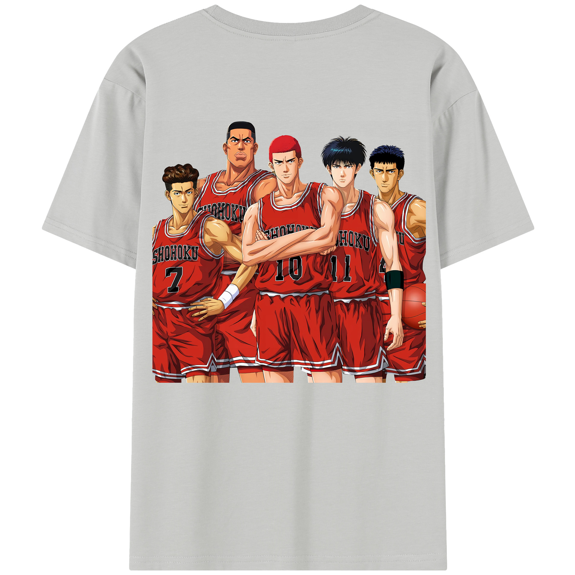 （画像用） SLAM DUNK／スラムダンク レディース半袖Tシャツ(バックプリント)