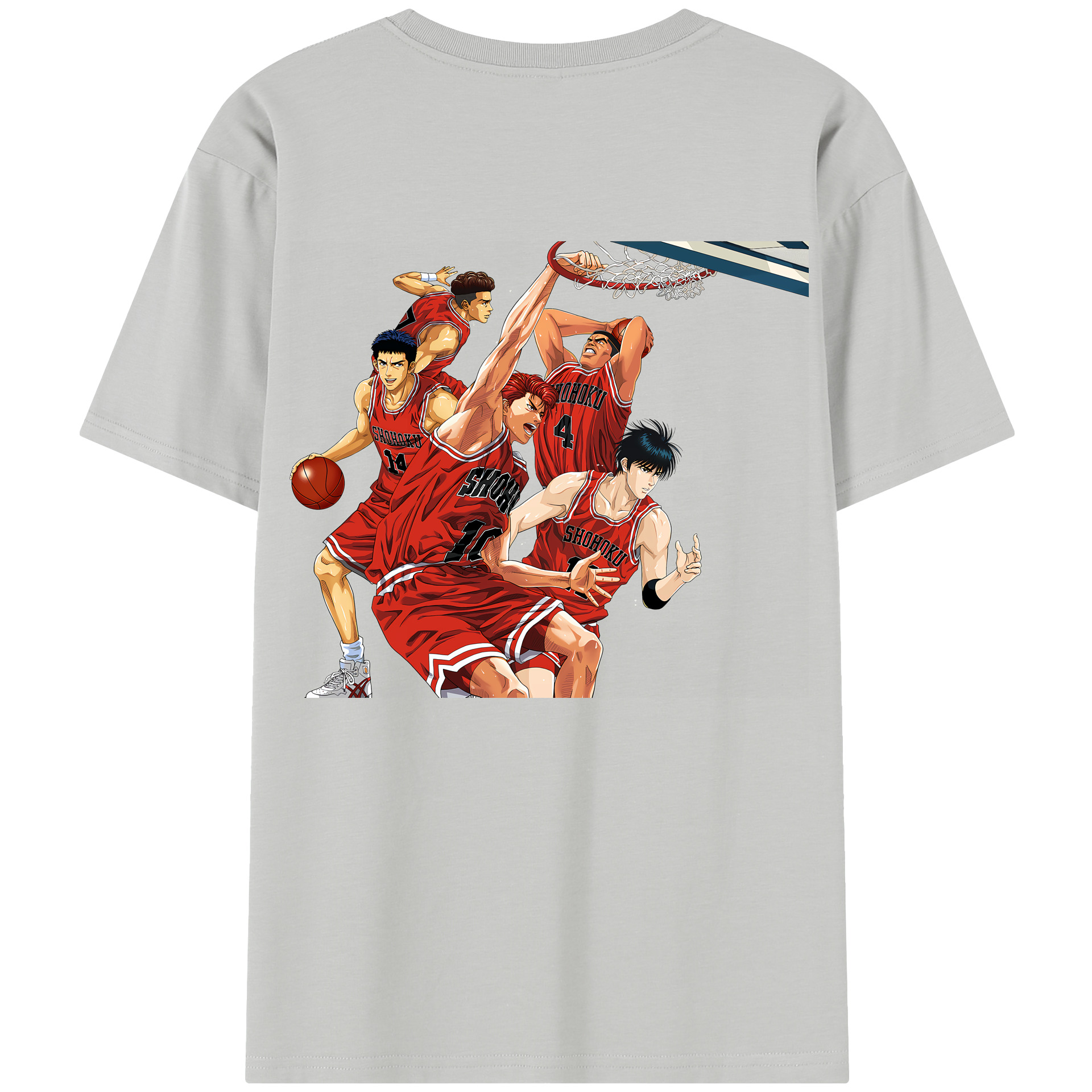 （画像用） SLAM DUNK／スラムダンク レディース半袖Tシャツ(バックプリント)
