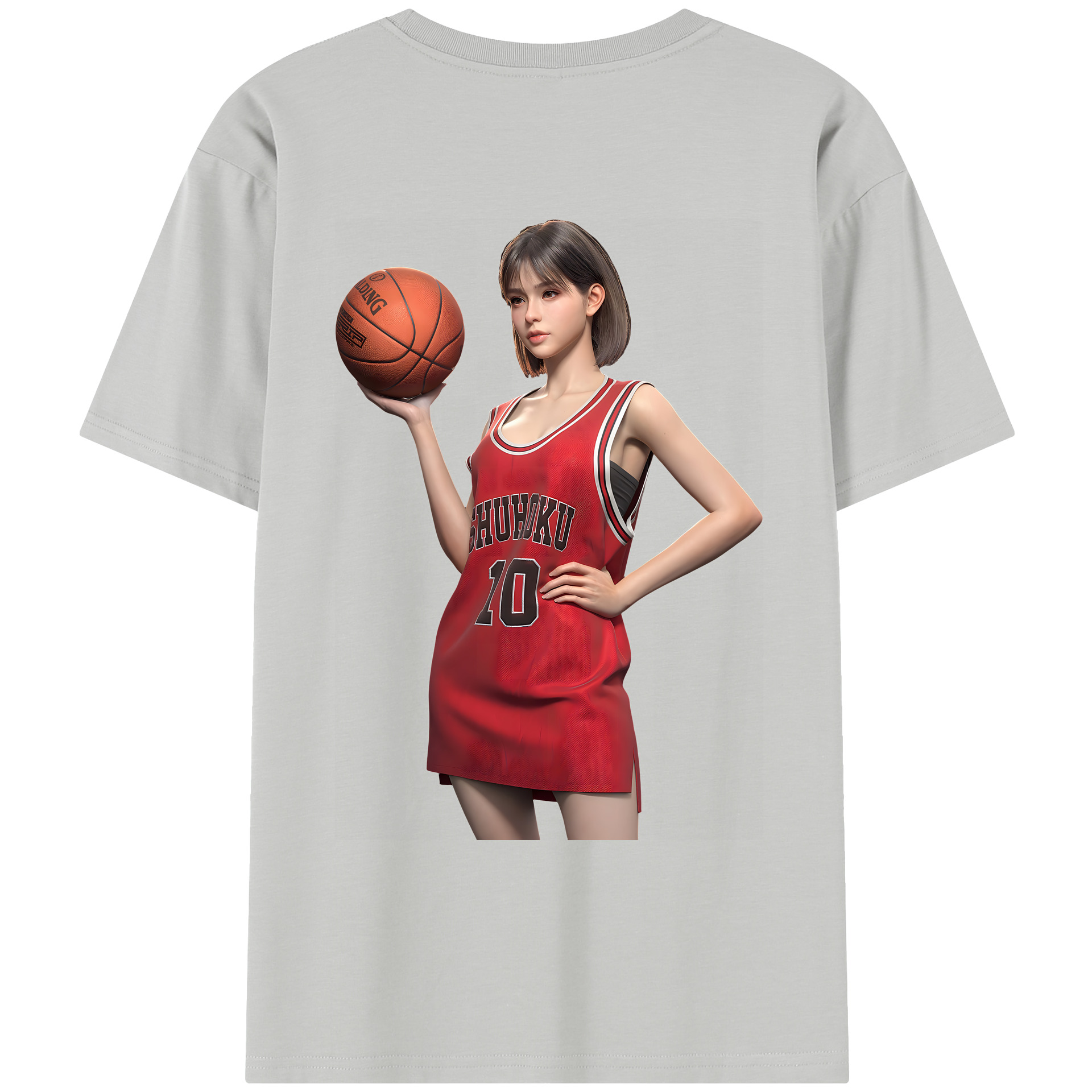 （画像用） SLAM DUNK／スラムダンク レディース半袖Tシャツ(バックプリント)