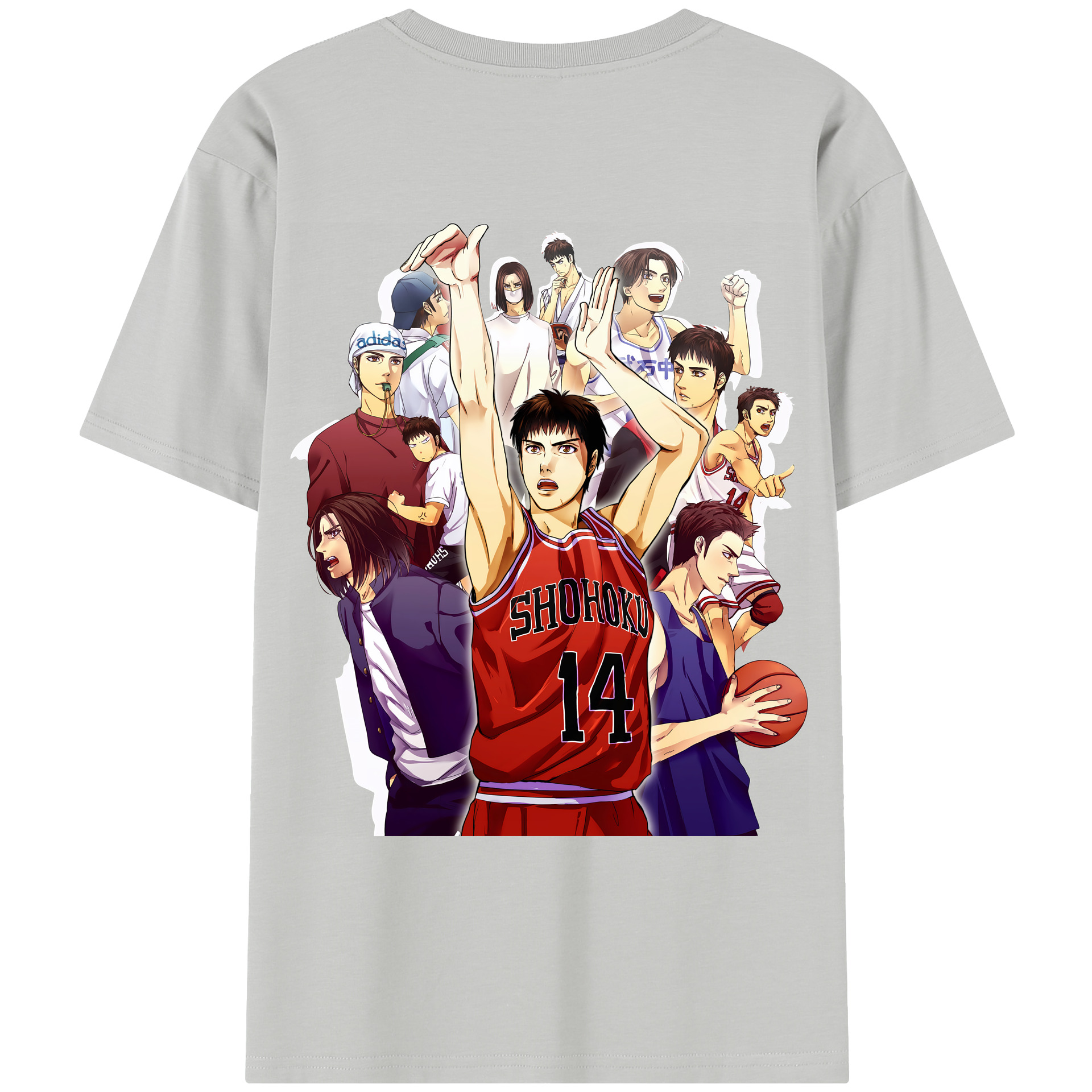 （画像用） SLAM DUNK／スラムダンク レディース半袖Tシャツ(バックプリント)