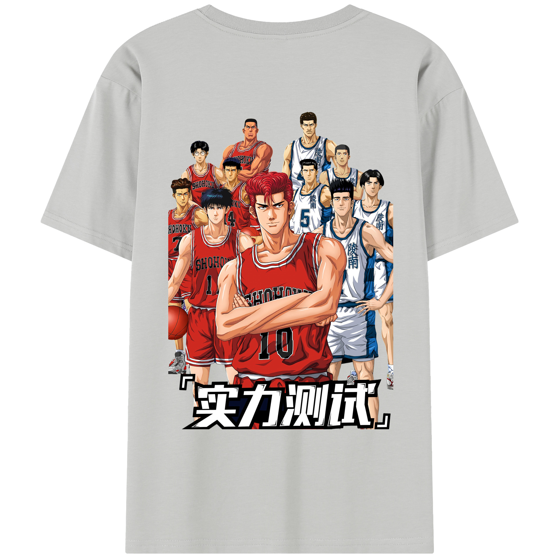 SLAM DUNK／スラムダンク レディース半袖Tシャツ(バックプリント)