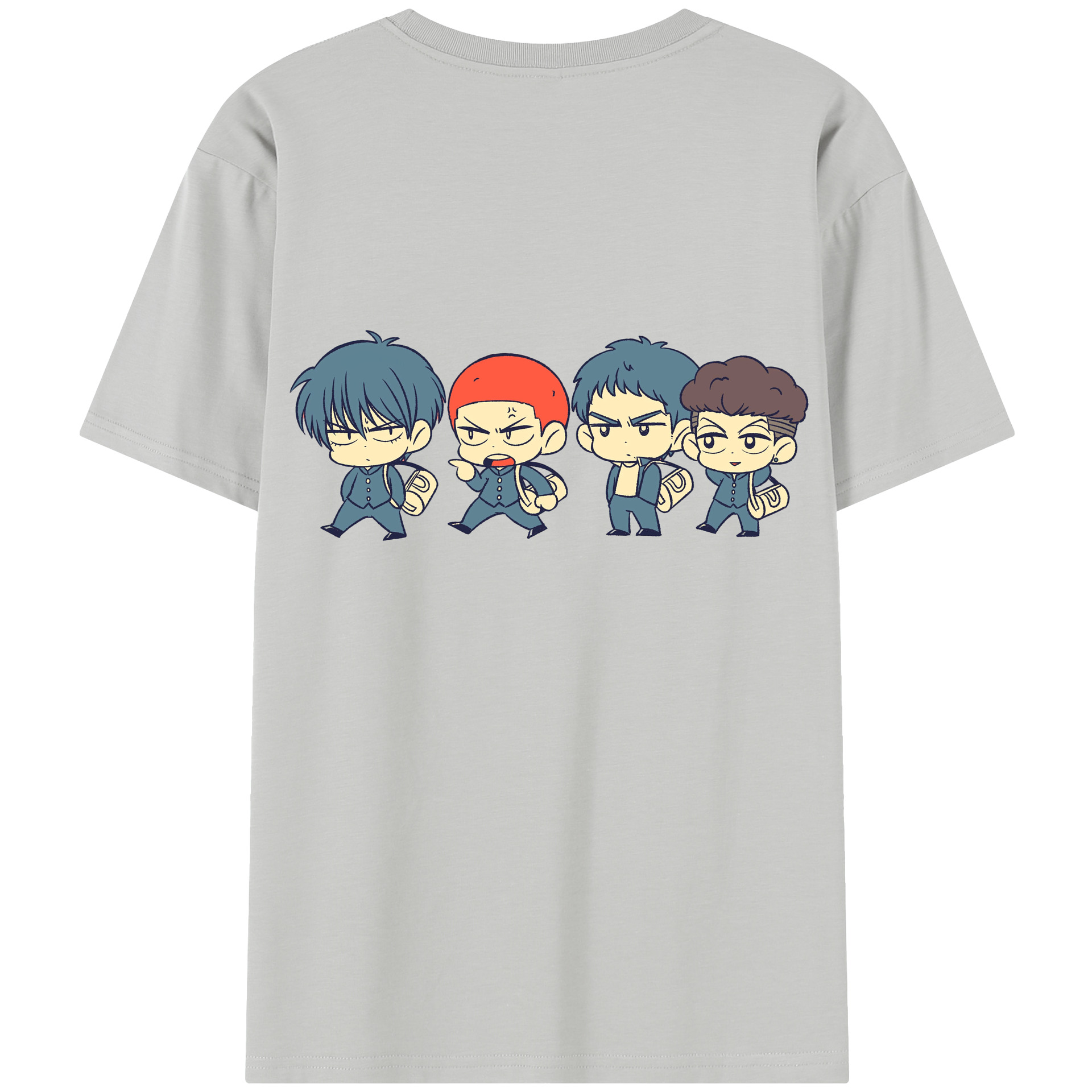 SLAM DUNK／スラムダンク レディース半袖Tシャツ(バックプリント)