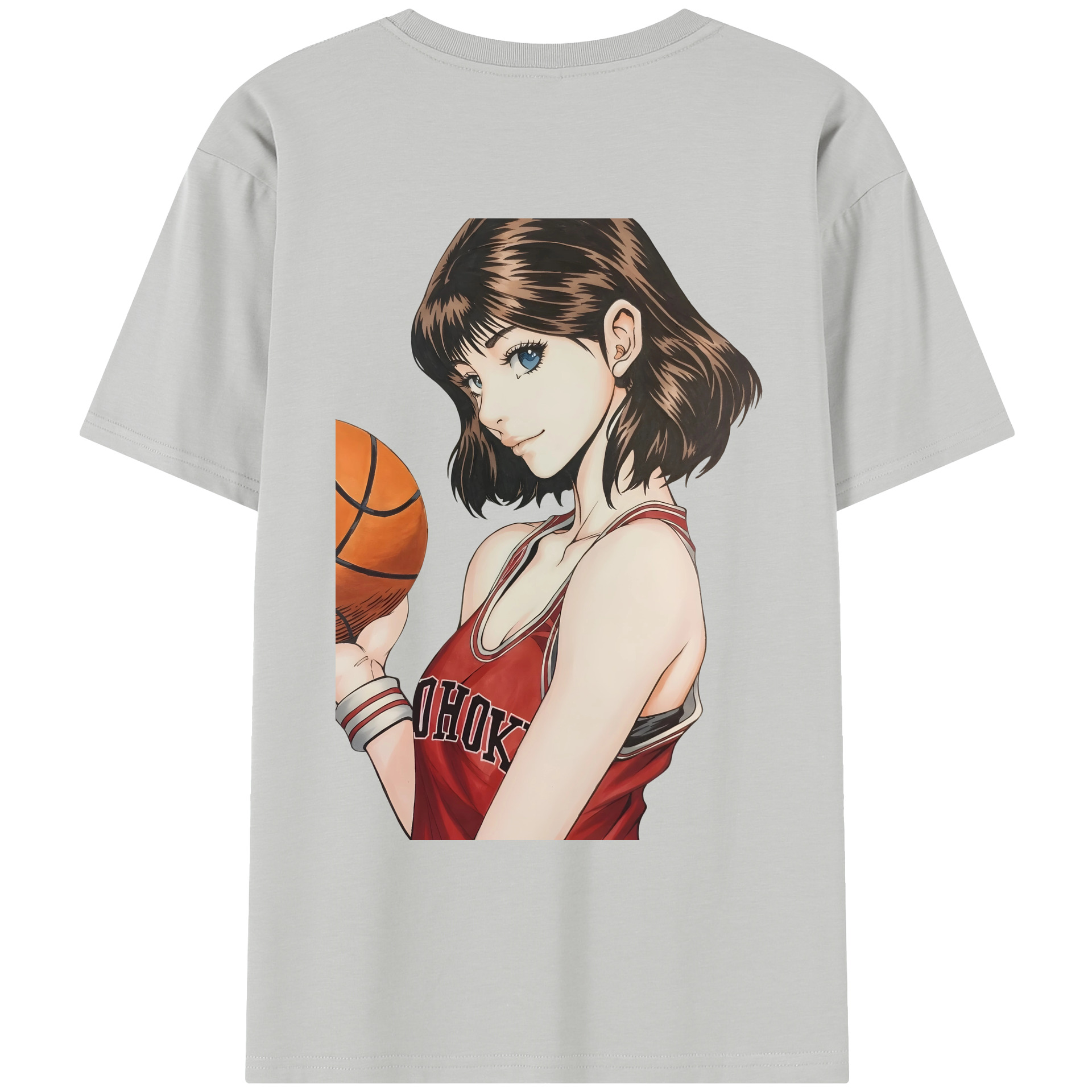 SLAM DUNK／スラムダンク レディース半袖Tシャツ(バックプリント)