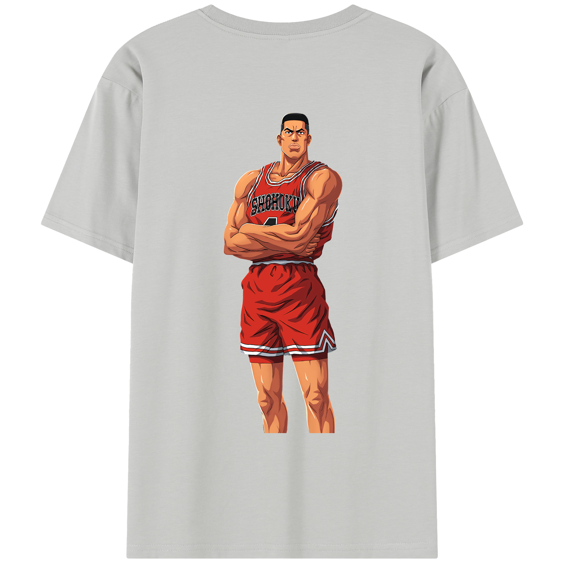 SLAM DUNK／スラムダンク レディース半袖Tシャツ(バックプリント)