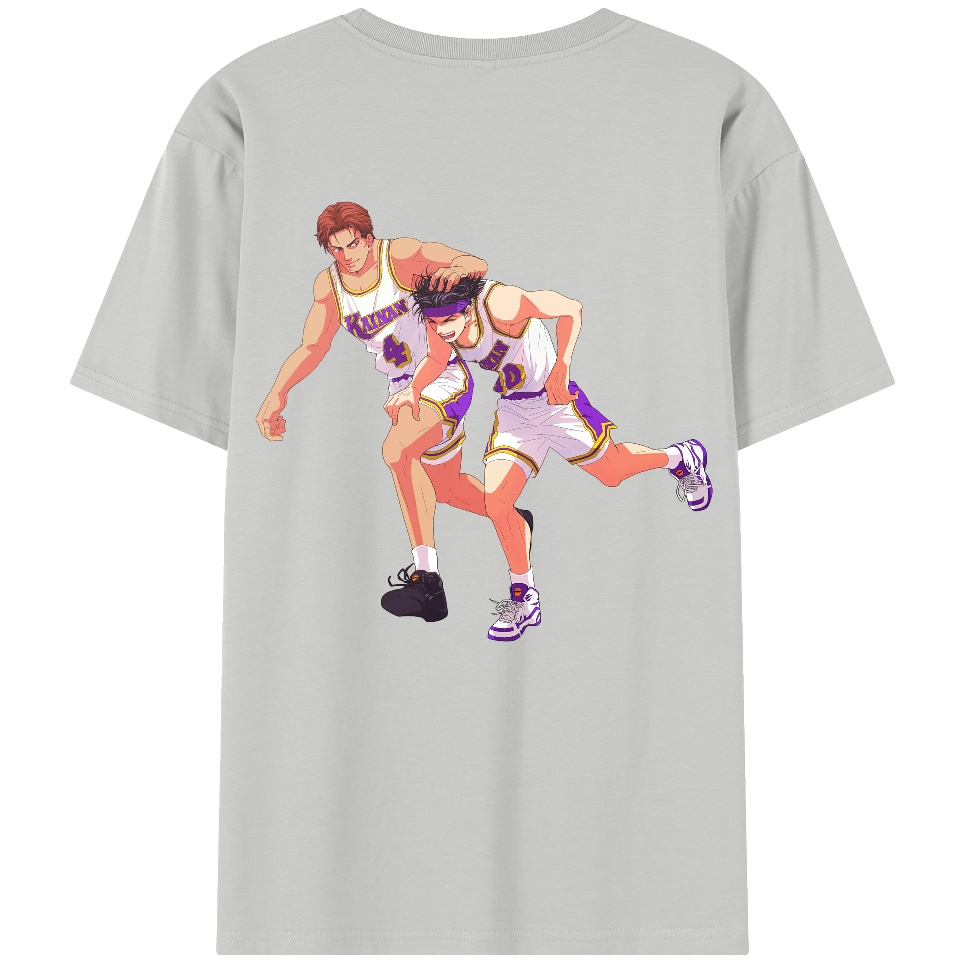 SLAM DUNK／スラムダンク レディース半袖Tシャツ(バックプリント)