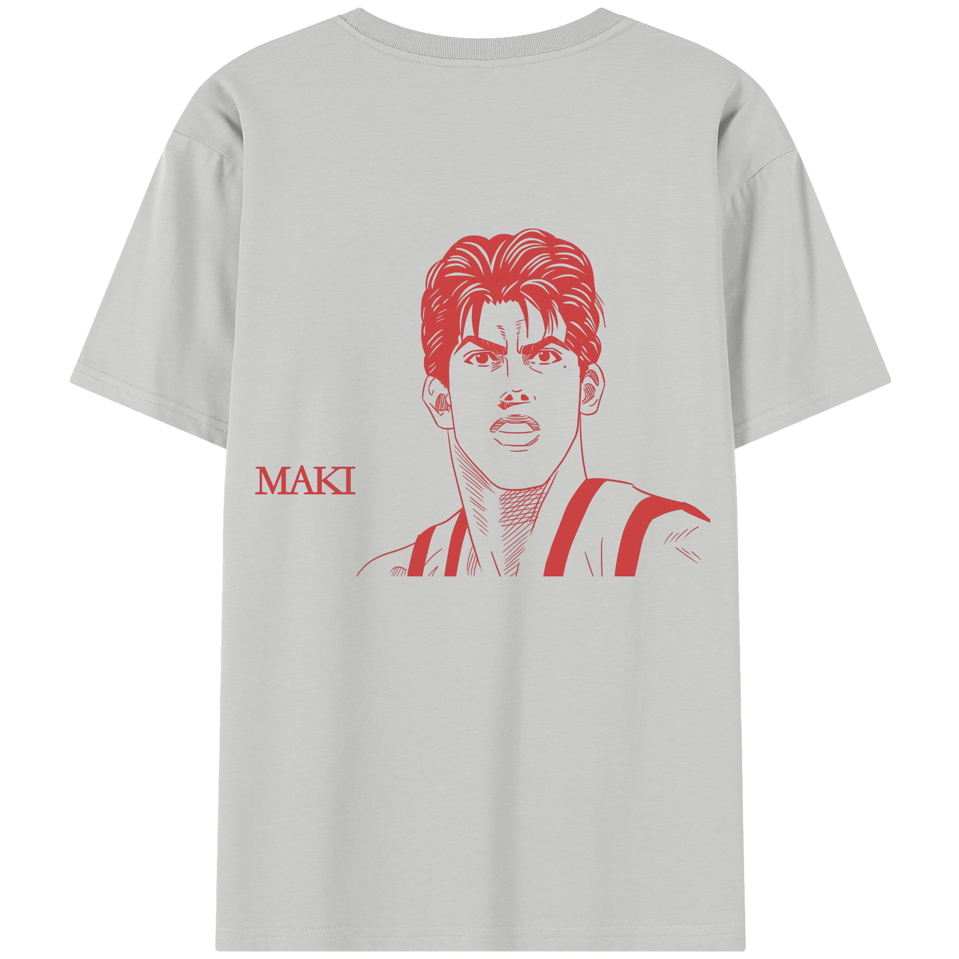 SLAM DUNK／スラムダンク レディース半袖Tシャツ(バックプリント)