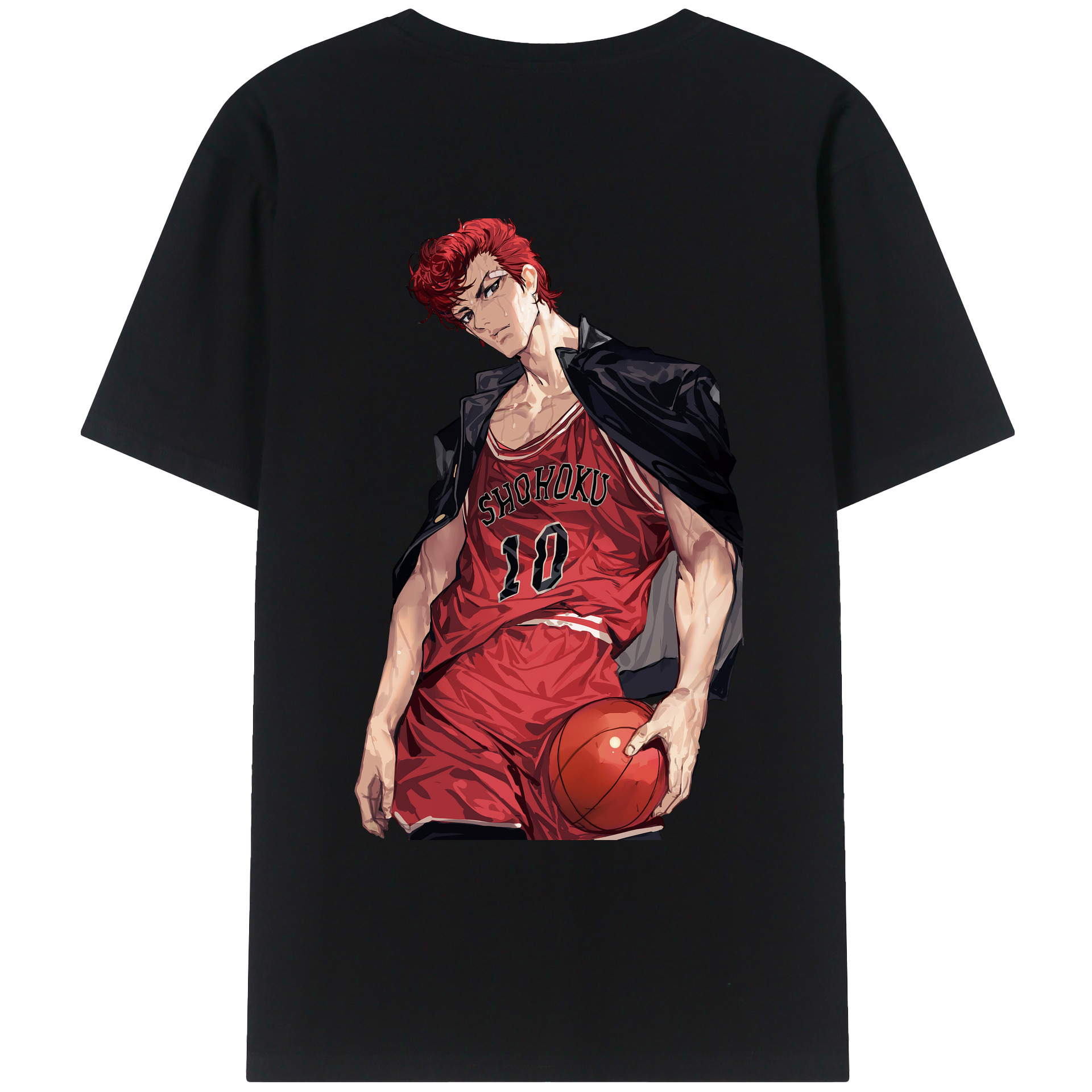 （画像用） SLAM DUNK／スラムダンク レディース半袖Tシャツ(バックプリント)