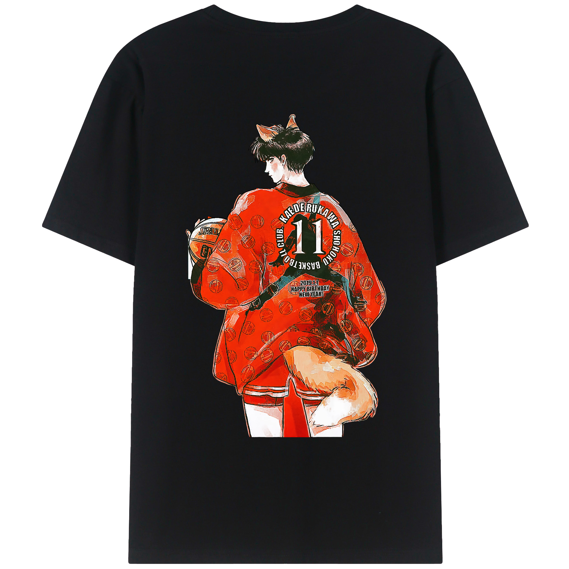 （画像用） SLAM DUNK／スラムダンク レディース半袖Tシャツ(バックプリント)