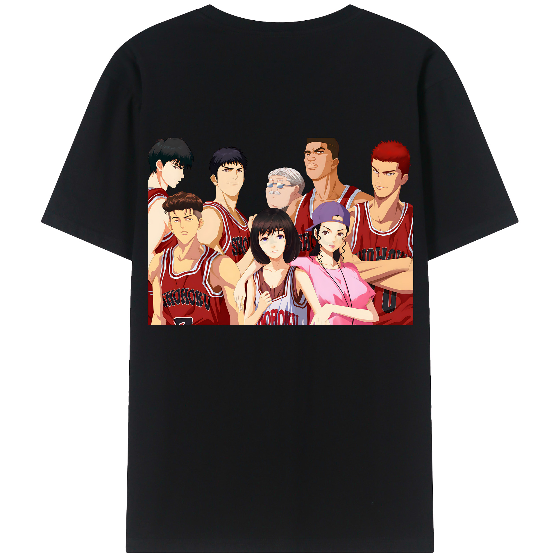（画像用） SLAM DUNK／スラムダンク レディース半袖Tシャツ(バックプリント)