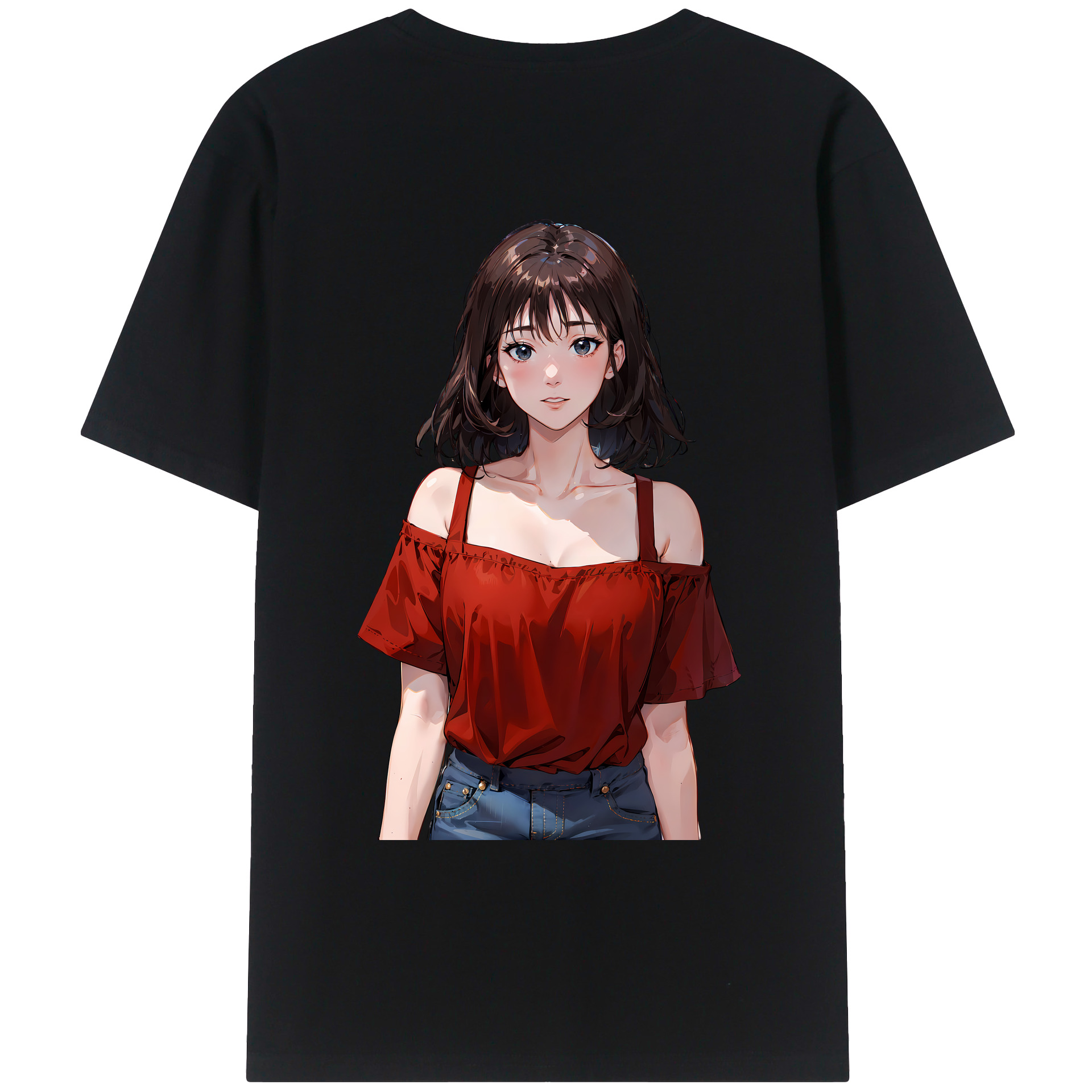 （画像用） SLAM DUNK／スラムダンク レディース半袖Tシャツ(バックプリント)