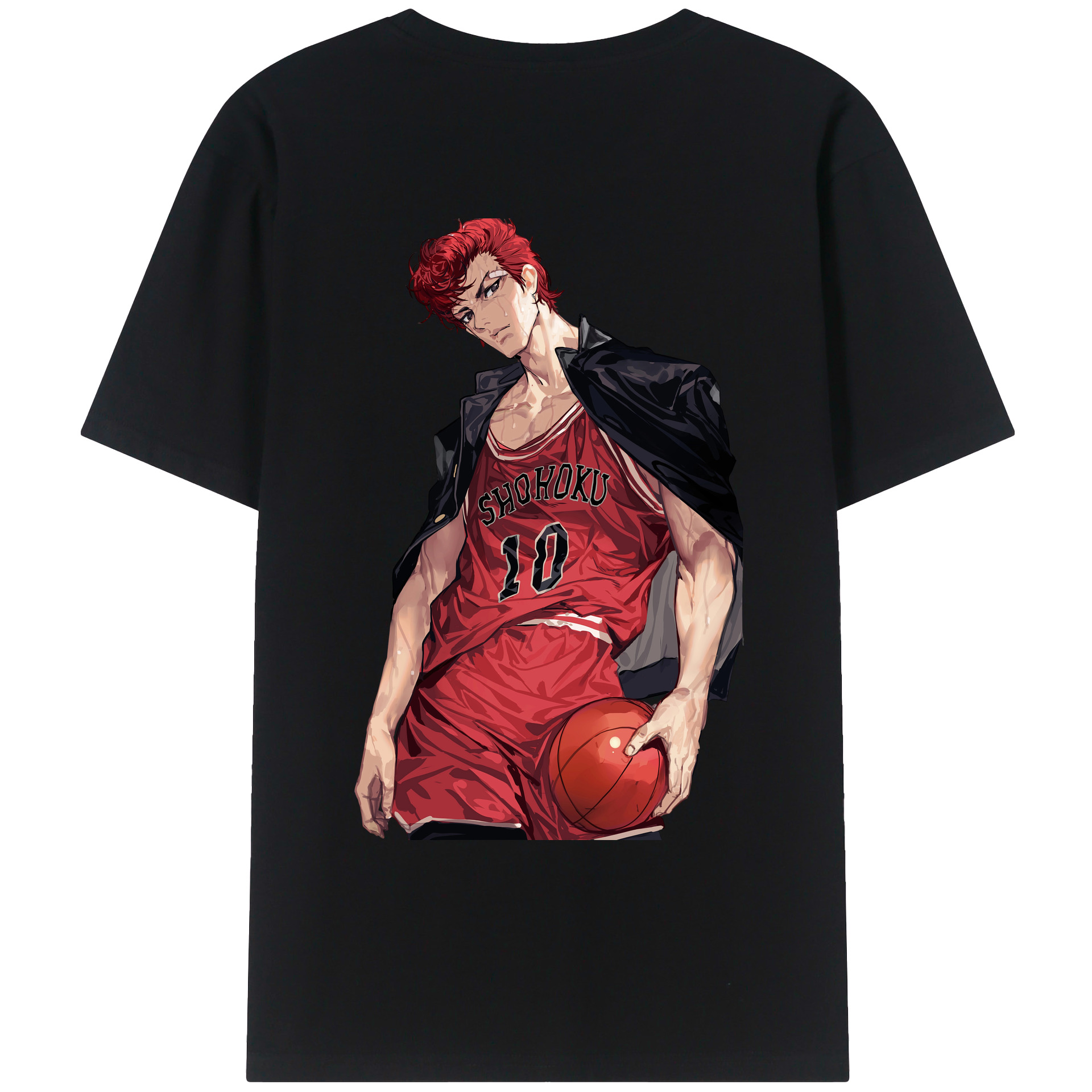 （画像用） SLAM DUNK／スラムダンク レディース半袖Tシャツ(バックプリント)