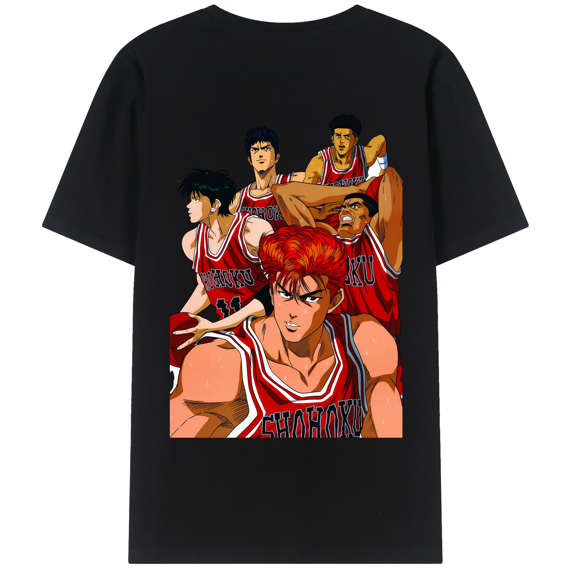 （画像用） SLAM DUNK／スラムダンク レディース半袖Tシャツ(バックプリント)