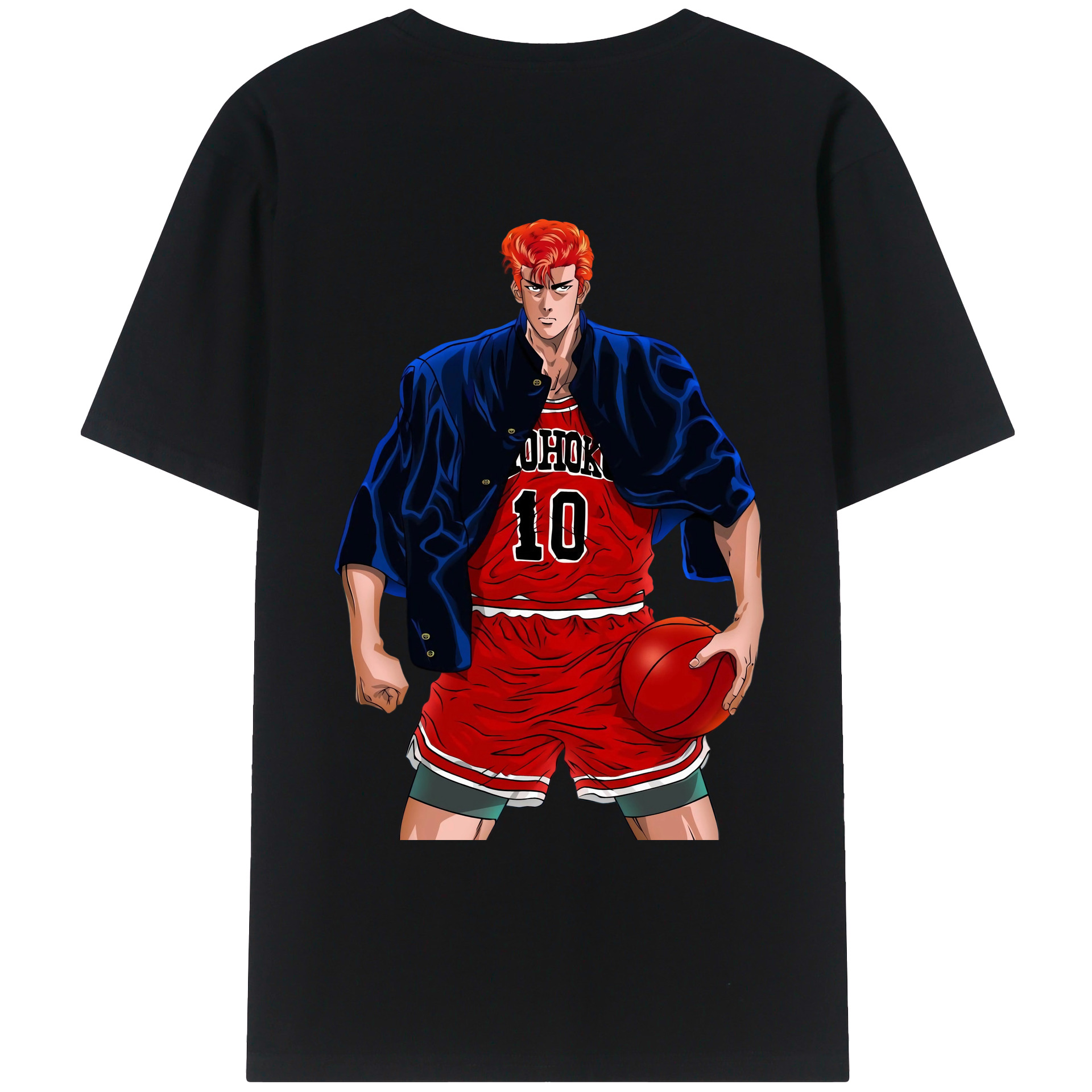 （画像用） SLAM DUNK／スラムダンク レディース半袖Tシャツ(バックプリント)