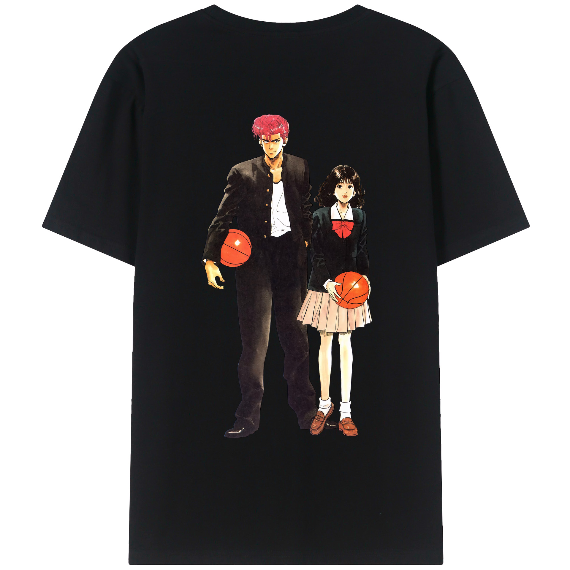 （画像用） SLAM DUNK／スラムダンク レディース半袖Tシャツ(バックプリント)