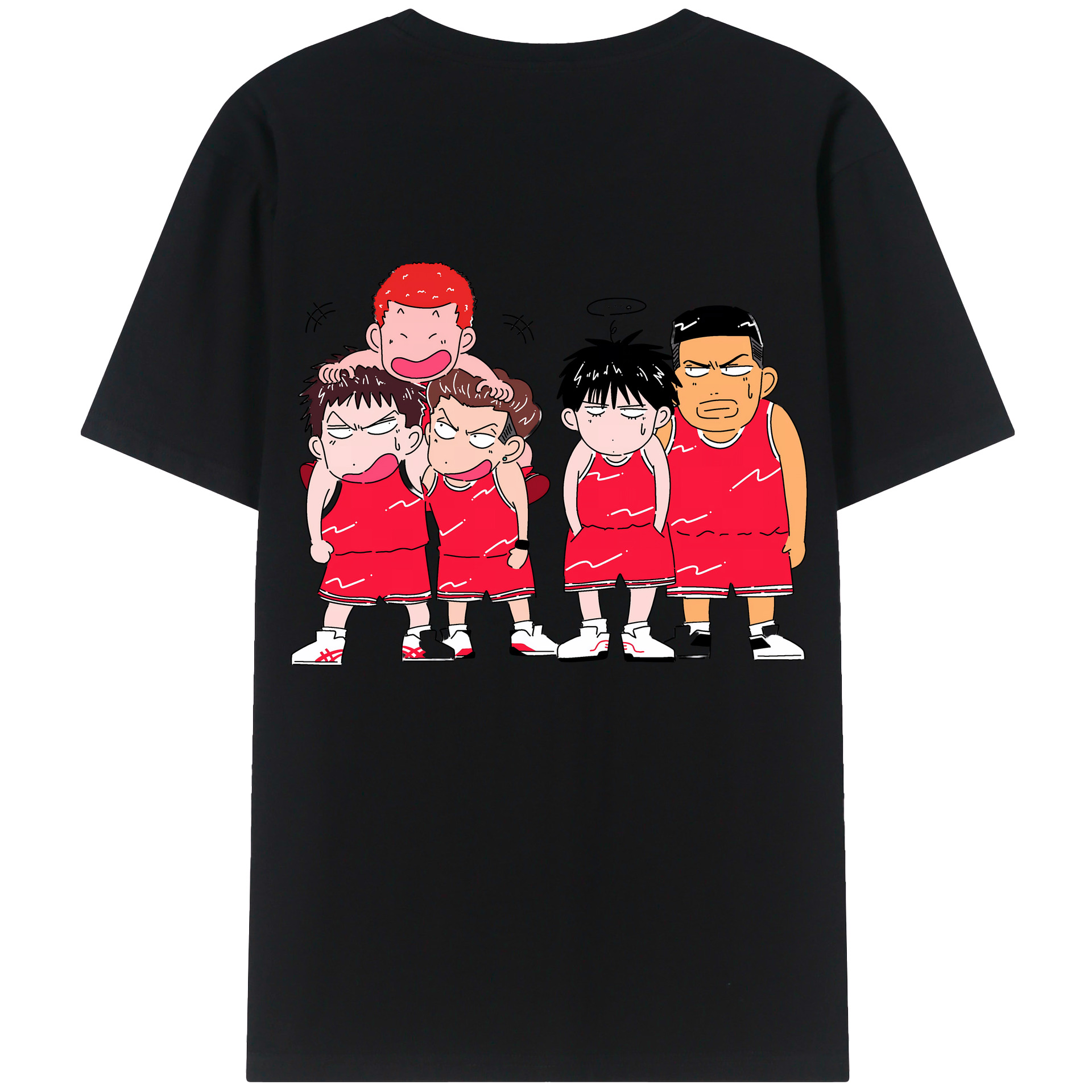 （画像用） SLAM DUNK／スラムダンク レディース半袖Tシャツ(バックプリント)