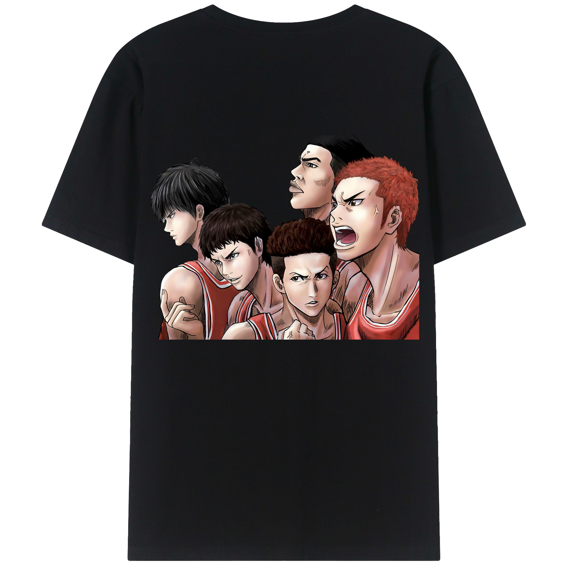 （画像用） SLAM DUNK／スラムダンク レディース半袖Tシャツ(バックプリント)