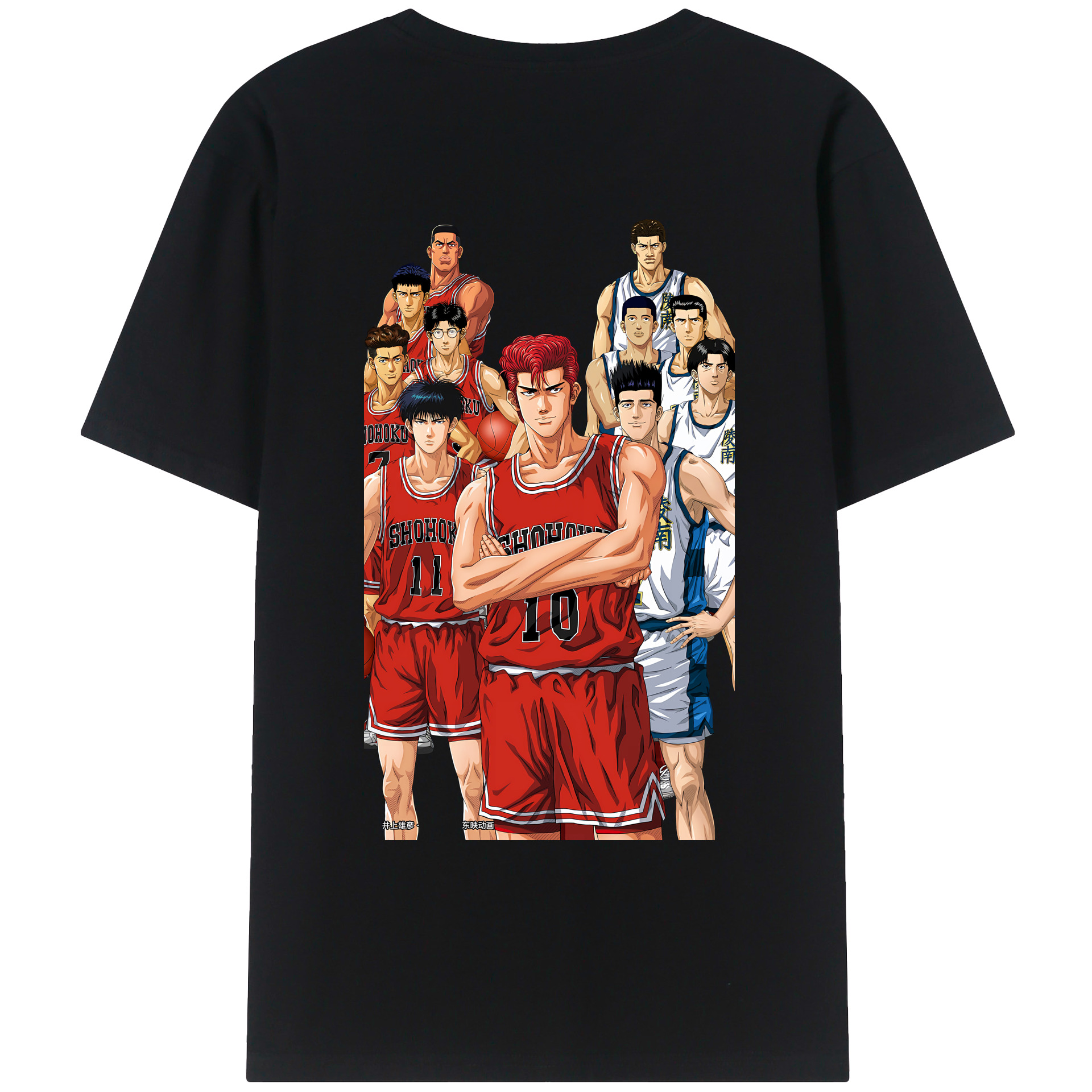 （画像用） SLAM DUNK／スラムダンク レディース半袖Tシャツ(バックプリント)