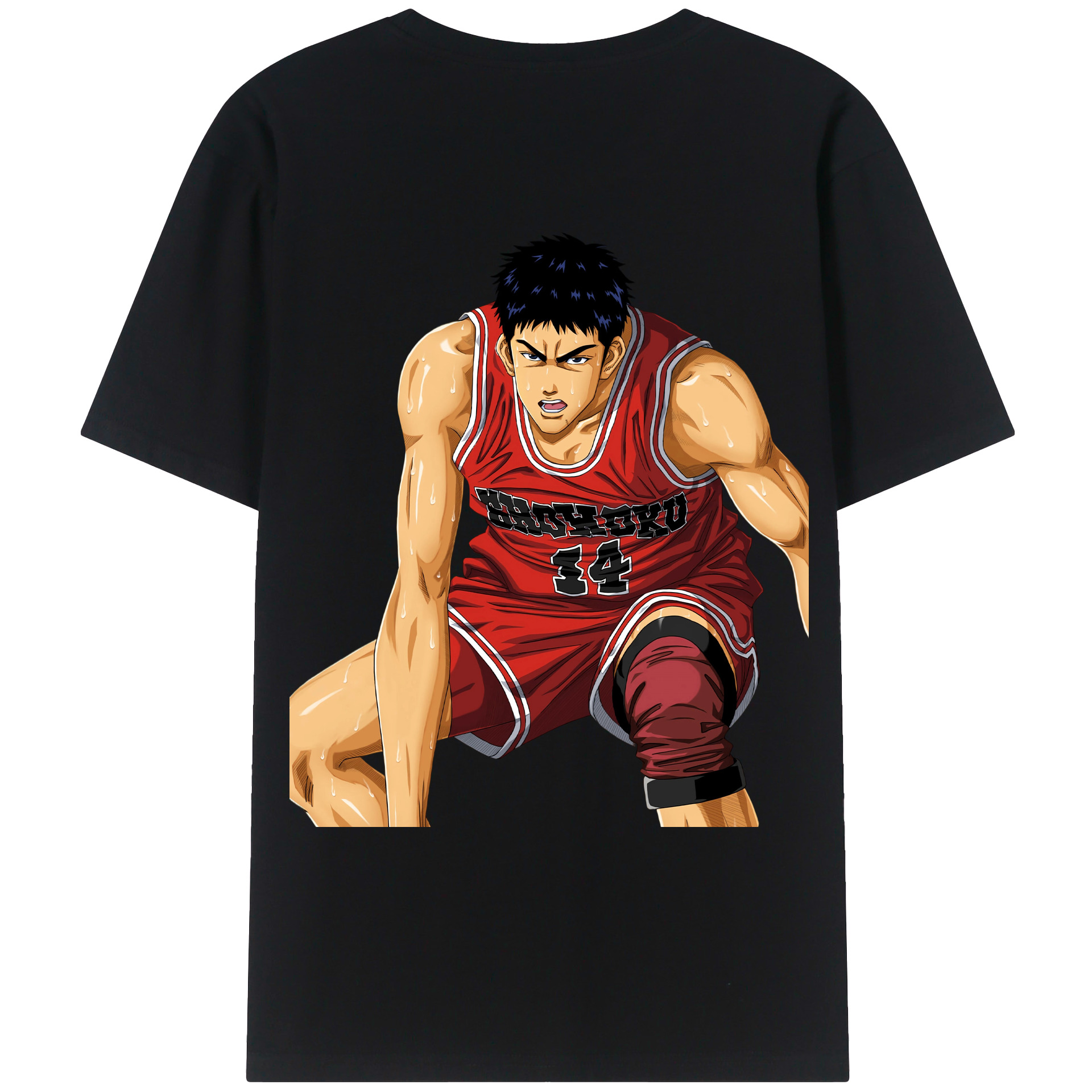 SLAM DUNK／スラムダンク レディース半袖Tシャツ(バックプリント)