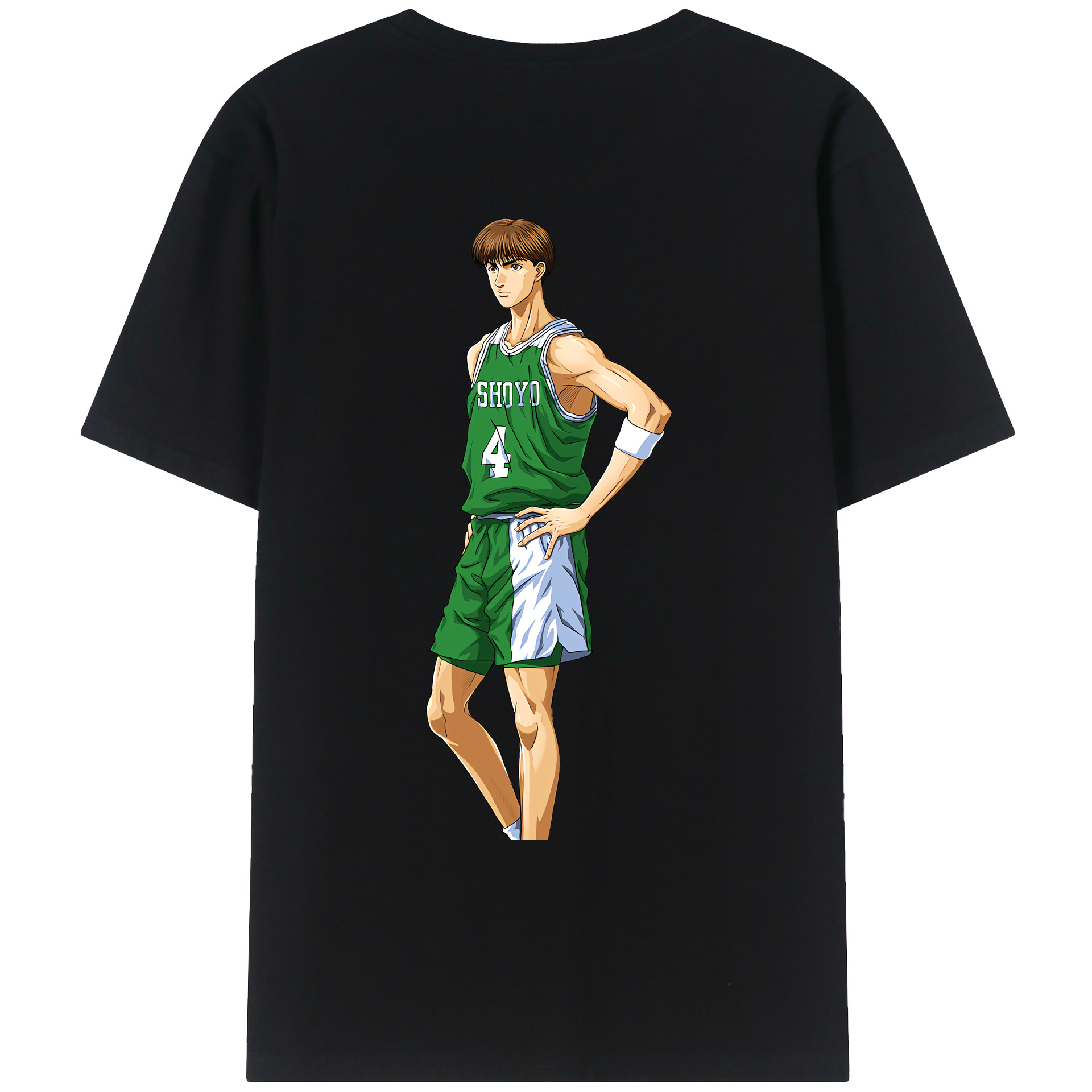 SLAM DUNK／スラムダンク レディース半袖Tシャツ(バックプリント)