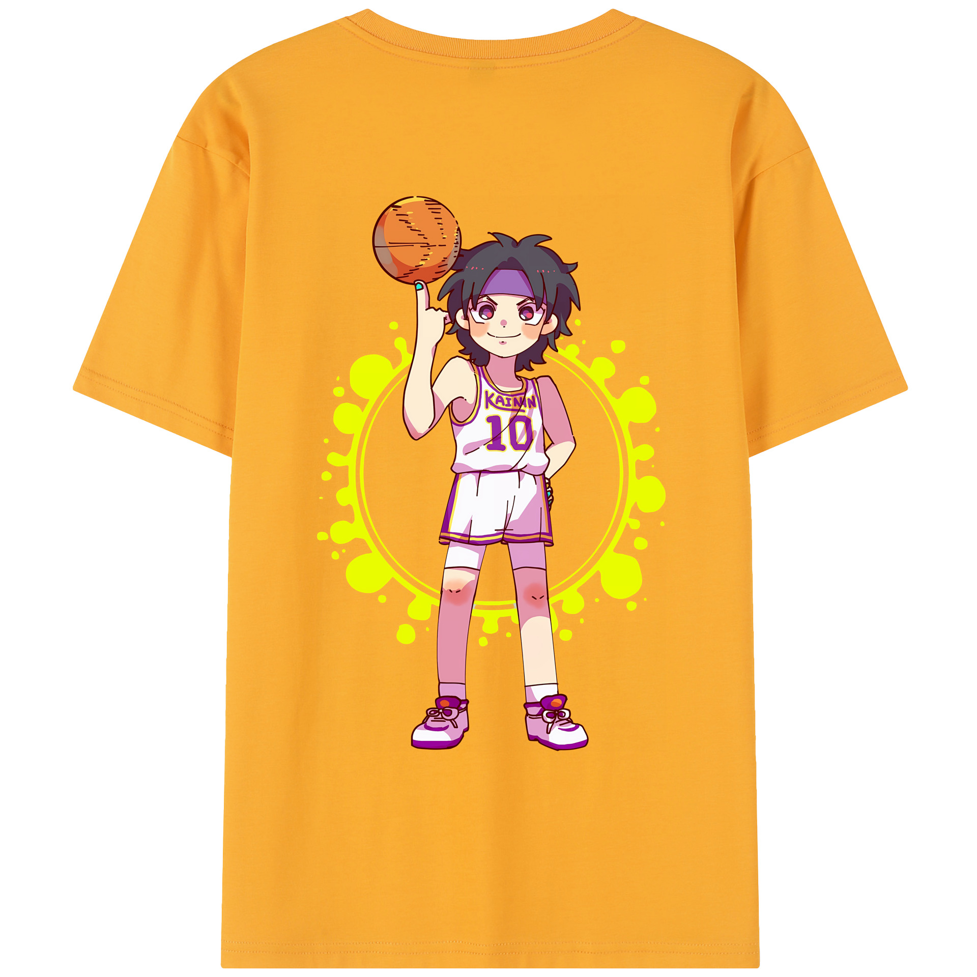 SLAM DUNK／スラムダンク レディース半袖Tシャツ(バックプリント)