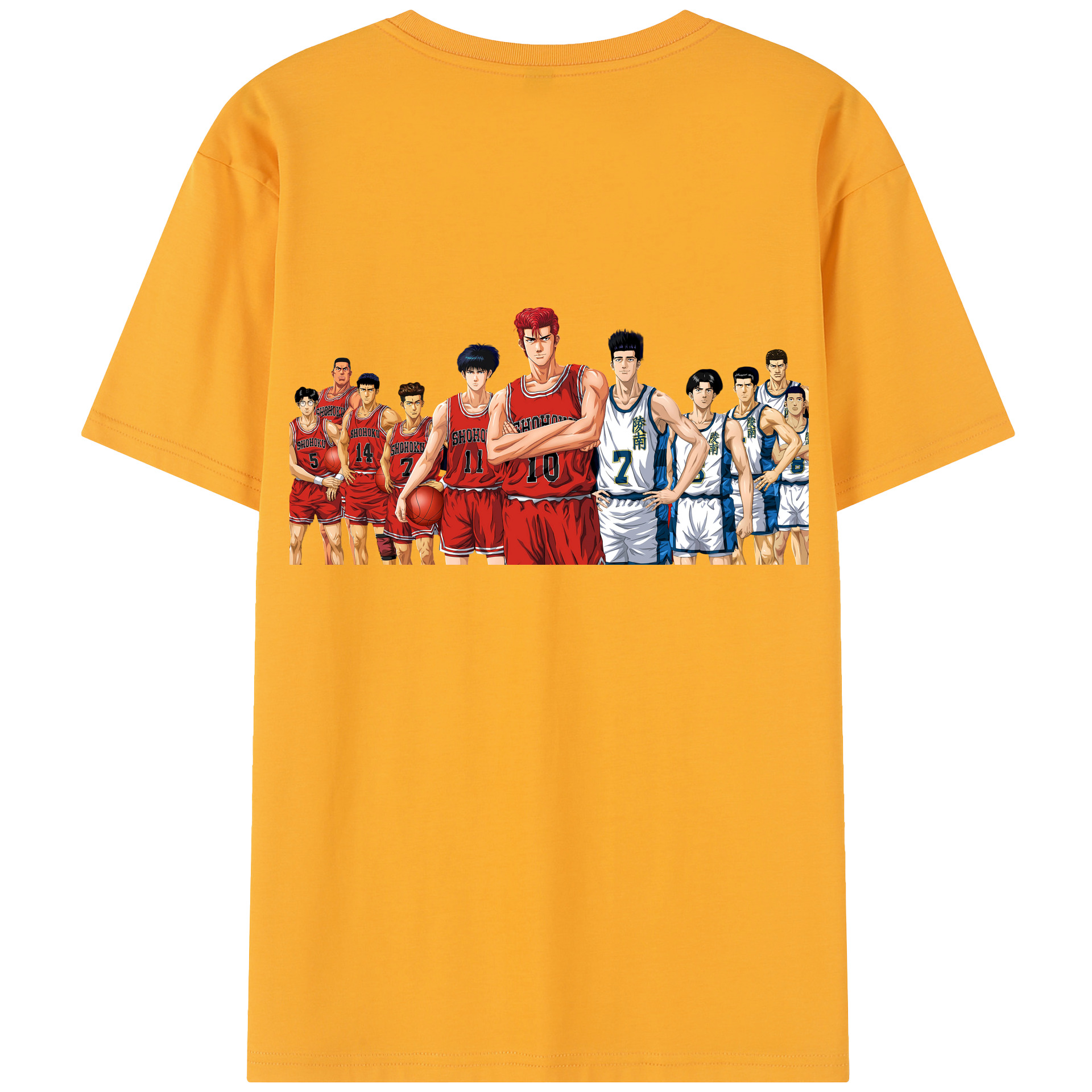 SLAM DUNK／スラムダンク レディース半袖Tシャツ(バックプリント)