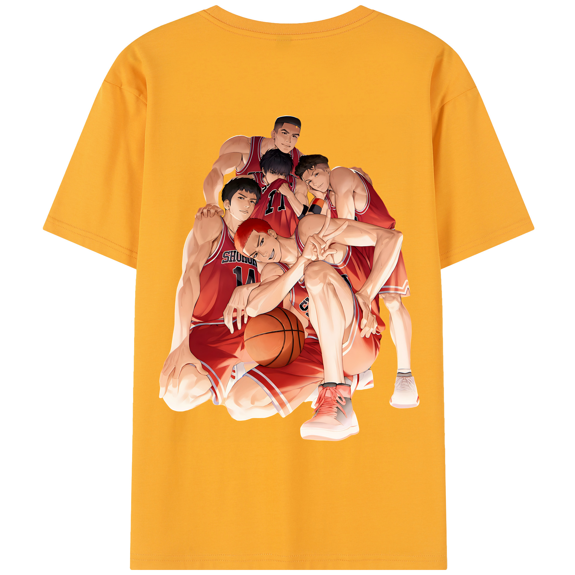 （画像用） SLAM DUNK／スラムダンク レディース半袖Tシャツ(バックプリント)