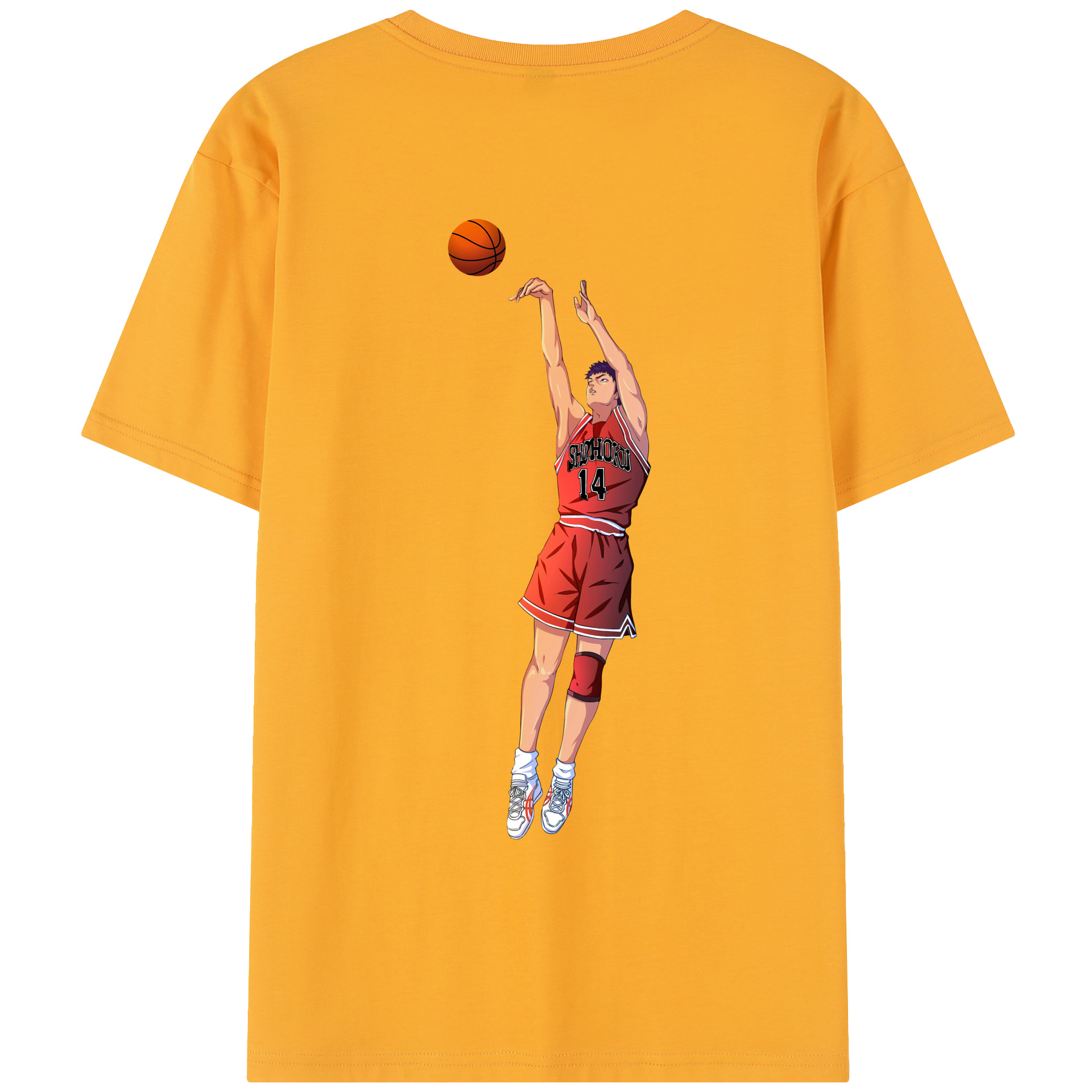 SLAM DUNK／スラムダンク レディース半袖Tシャツ(バックプリント)