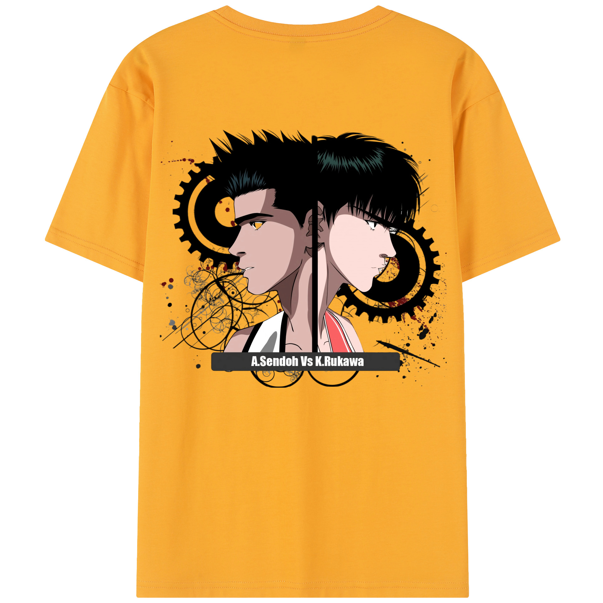 SLAM DUNK／スラムダンク レディース半袖Tシャツ(バックプリント)