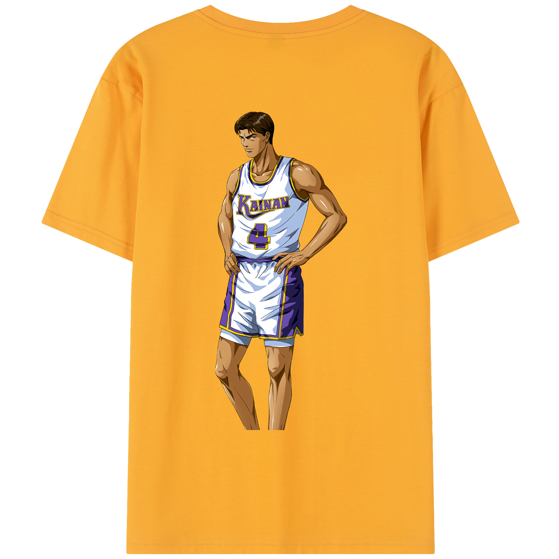 SLAM DUNK／スラムダンク レディース半袖Tシャツ(バックプリント)