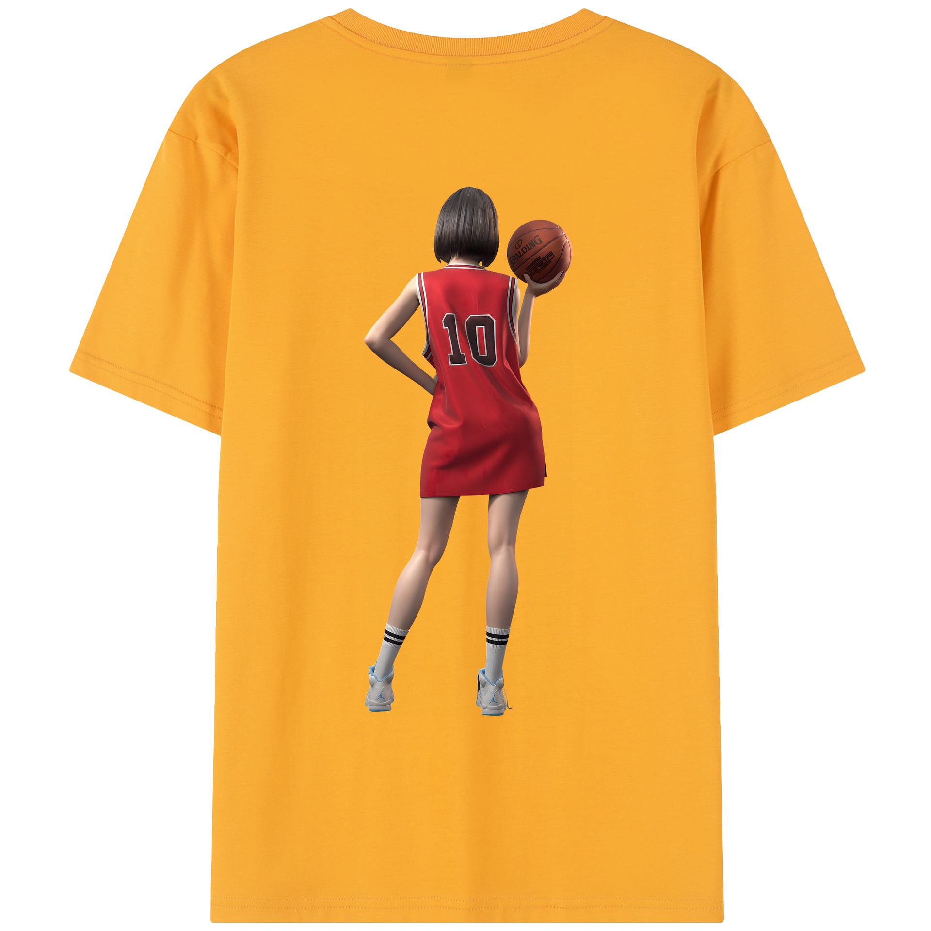 （画像用） SLAM DUNK／スラムダンク レディース半袖Tシャツ(バックプリント)