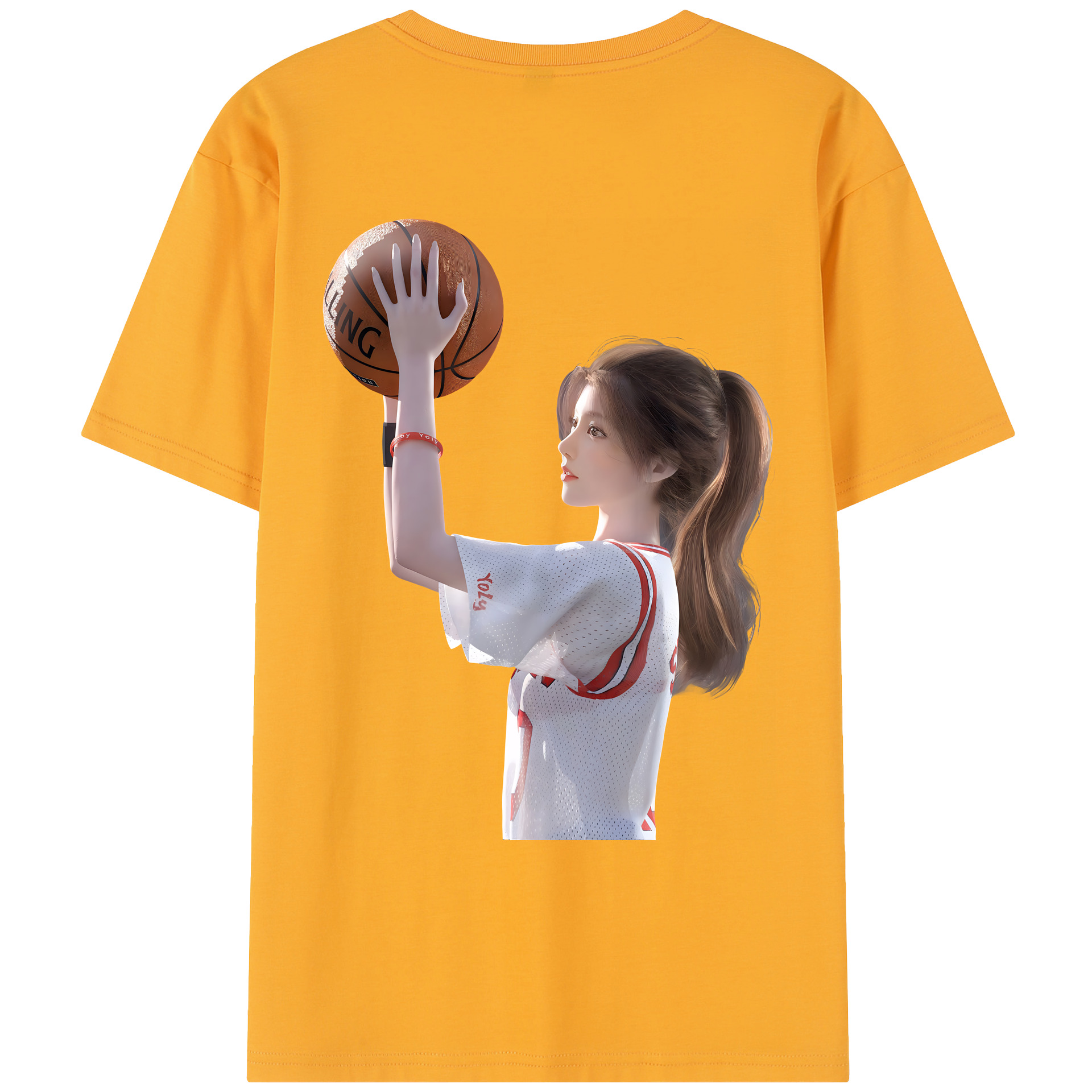 （画像用） SLAM DUNK／スラムダンク レディース半袖Tシャツ(バックプリント)