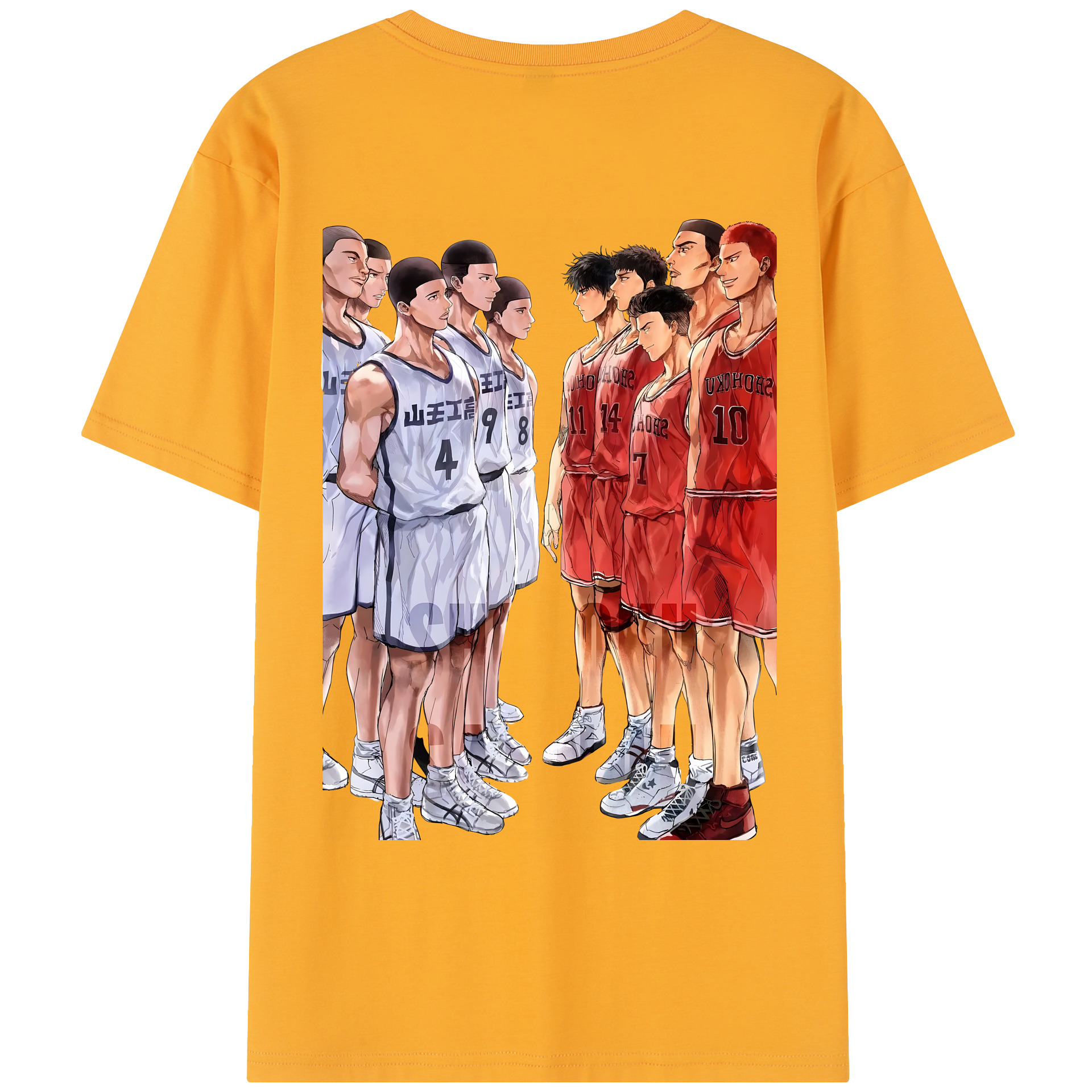（画像用） SLAM DUNK／スラムダンク レディース半袖Tシャツ(バックプリント)
