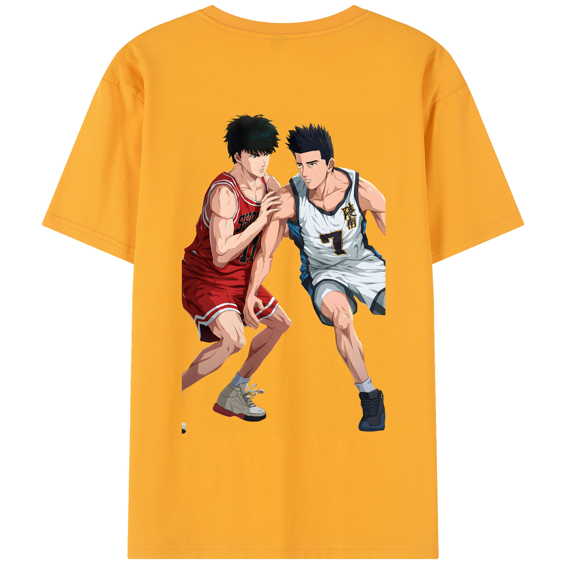 SLAM DUNK／スラムダンク レディース半袖Tシャツ(バックプリント)