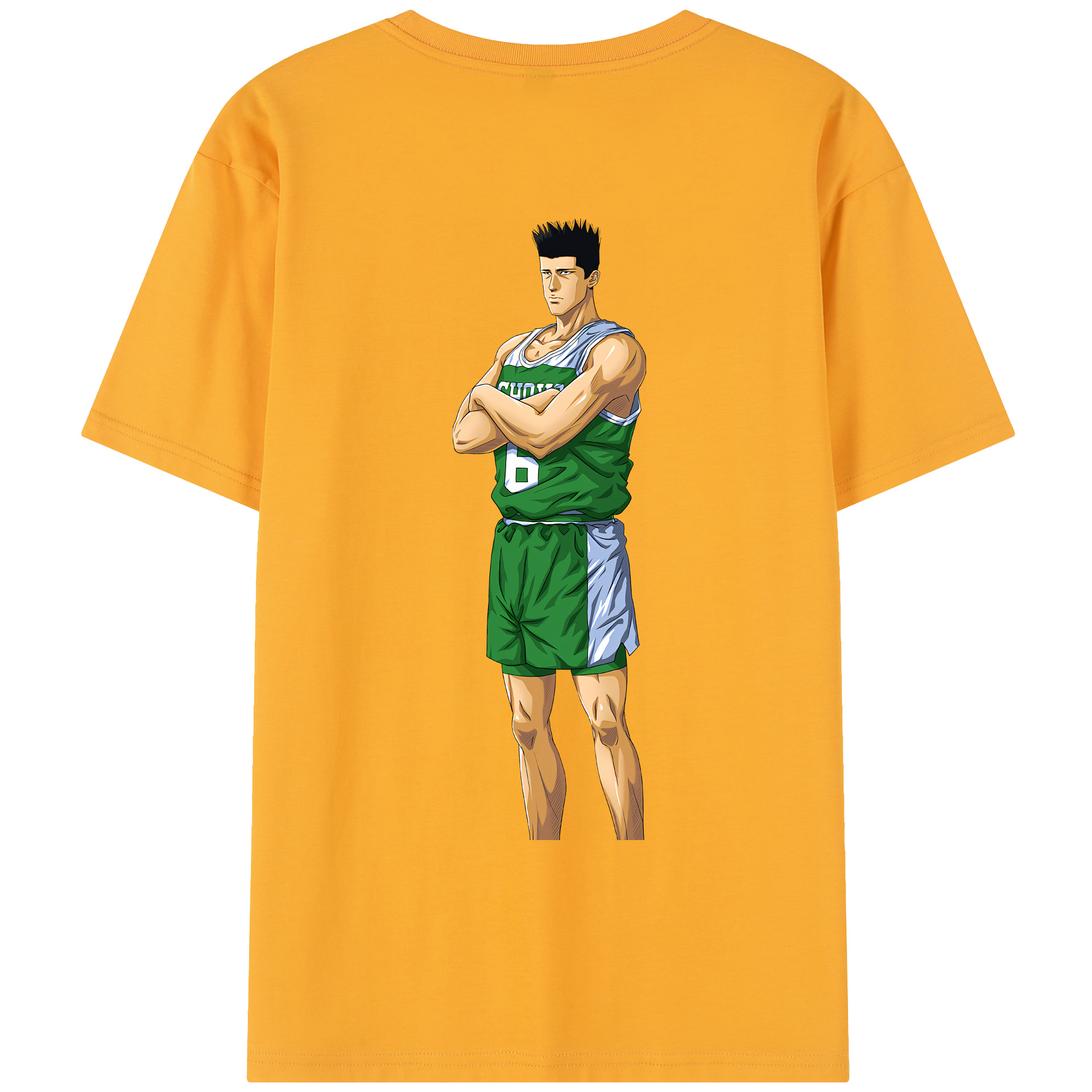 SLAM DUNK／スラムダンク レディース半袖Tシャツ(バックプリント)