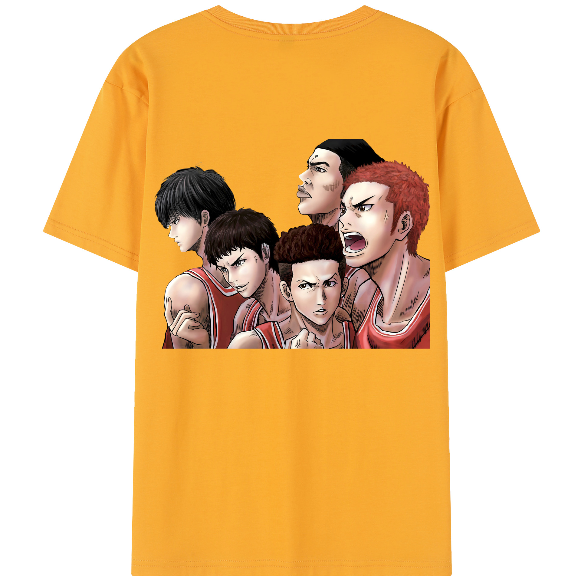 SLAM DUNK／スラムダンク レディース半袖Tシャツ(バックプリント)