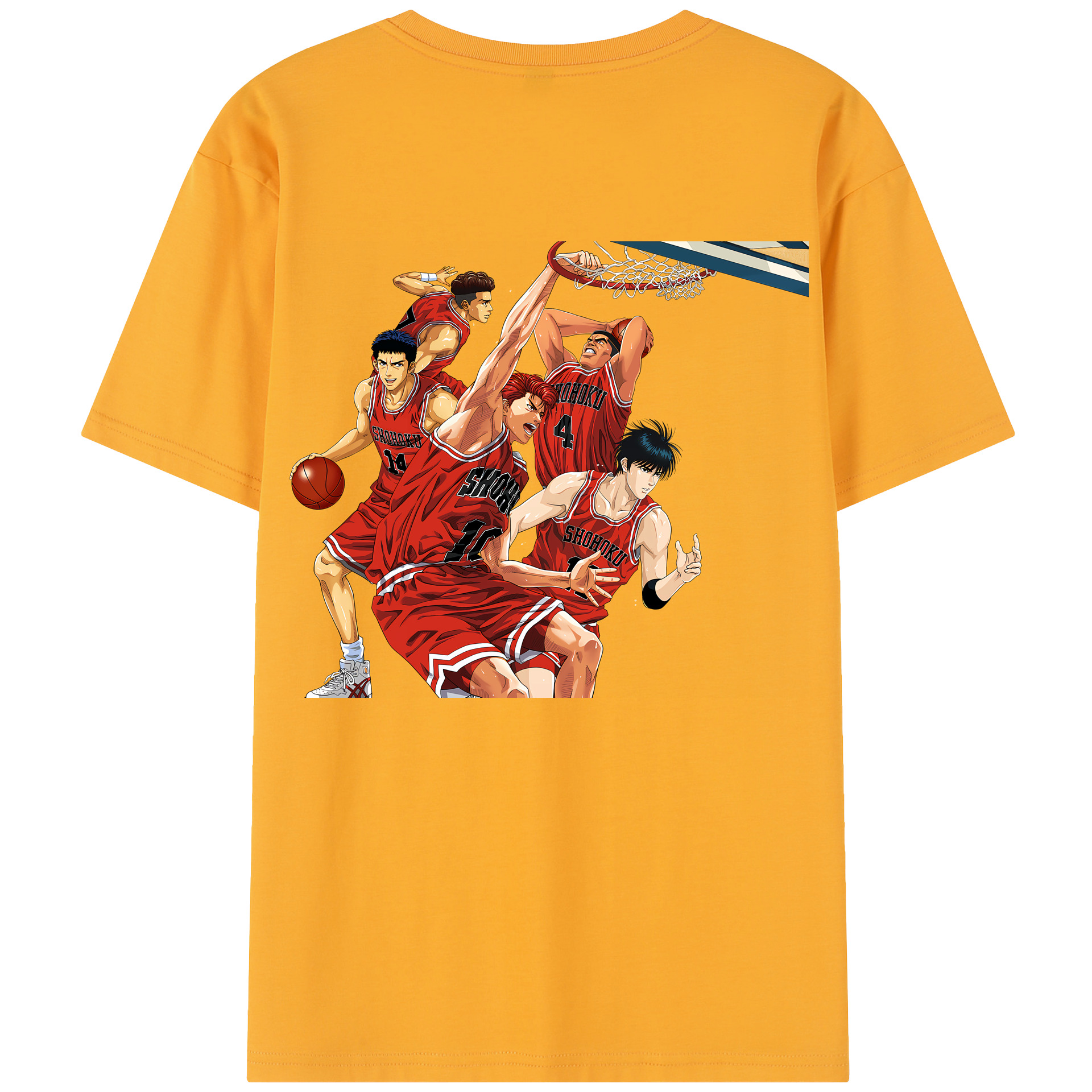 （画像用） SLAM DUNK／スラムダンク レディース半袖Tシャツ(バックプリント)