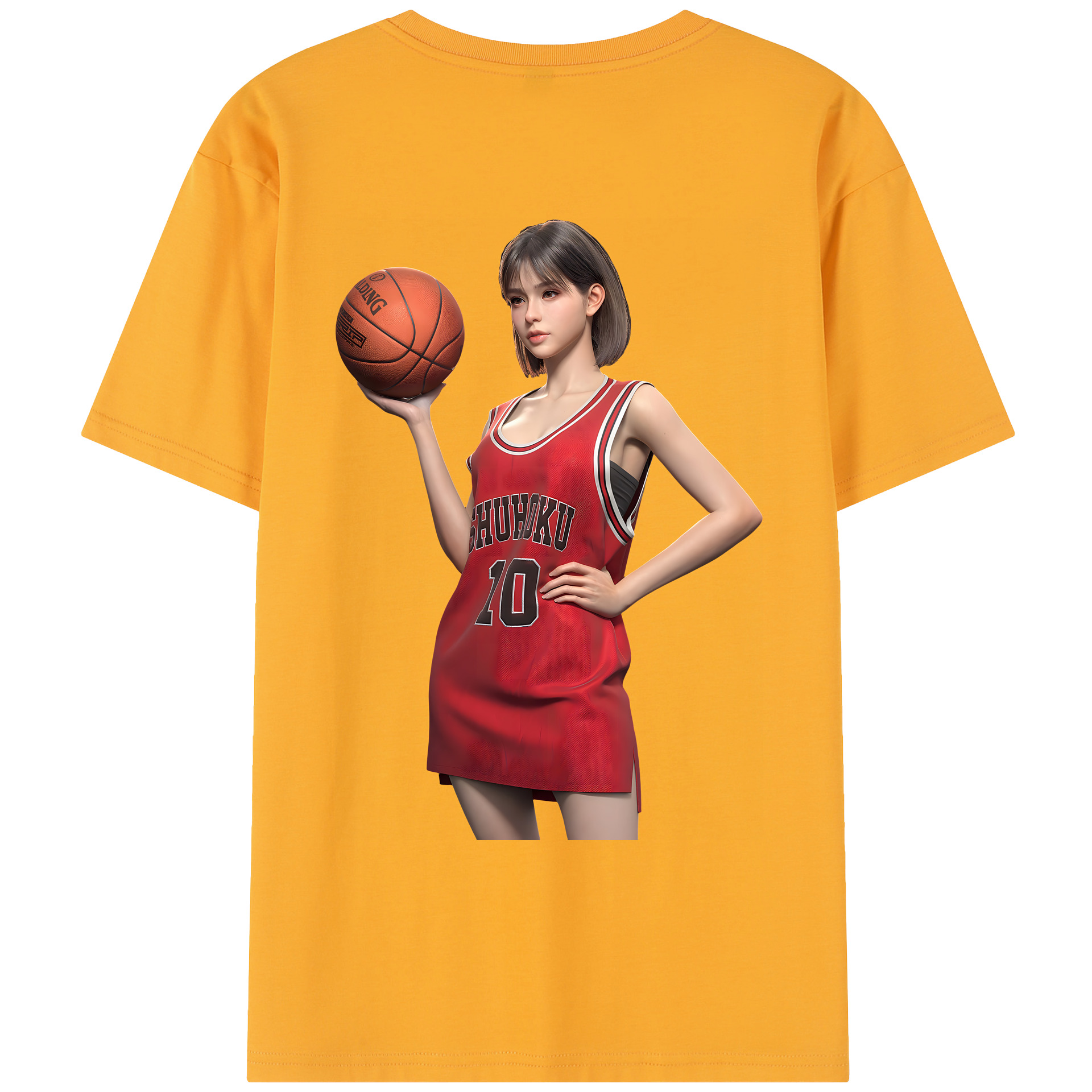 （画像用） SLAM DUNK／スラムダンク レディース半袖Tシャツ(バックプリント)