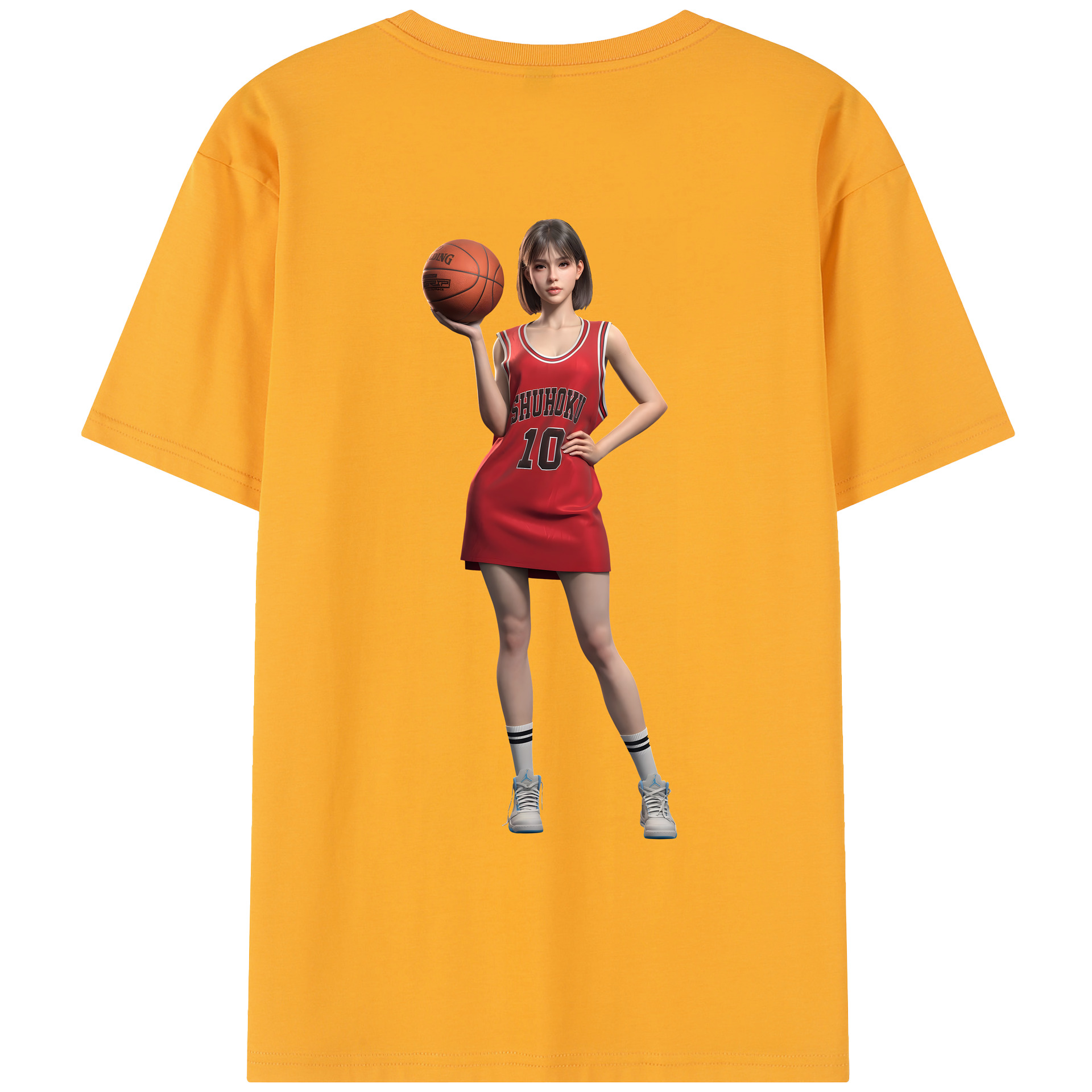 （画像用） SLAM DUNK／スラムダンク レディース半袖Tシャツ(バックプリント)