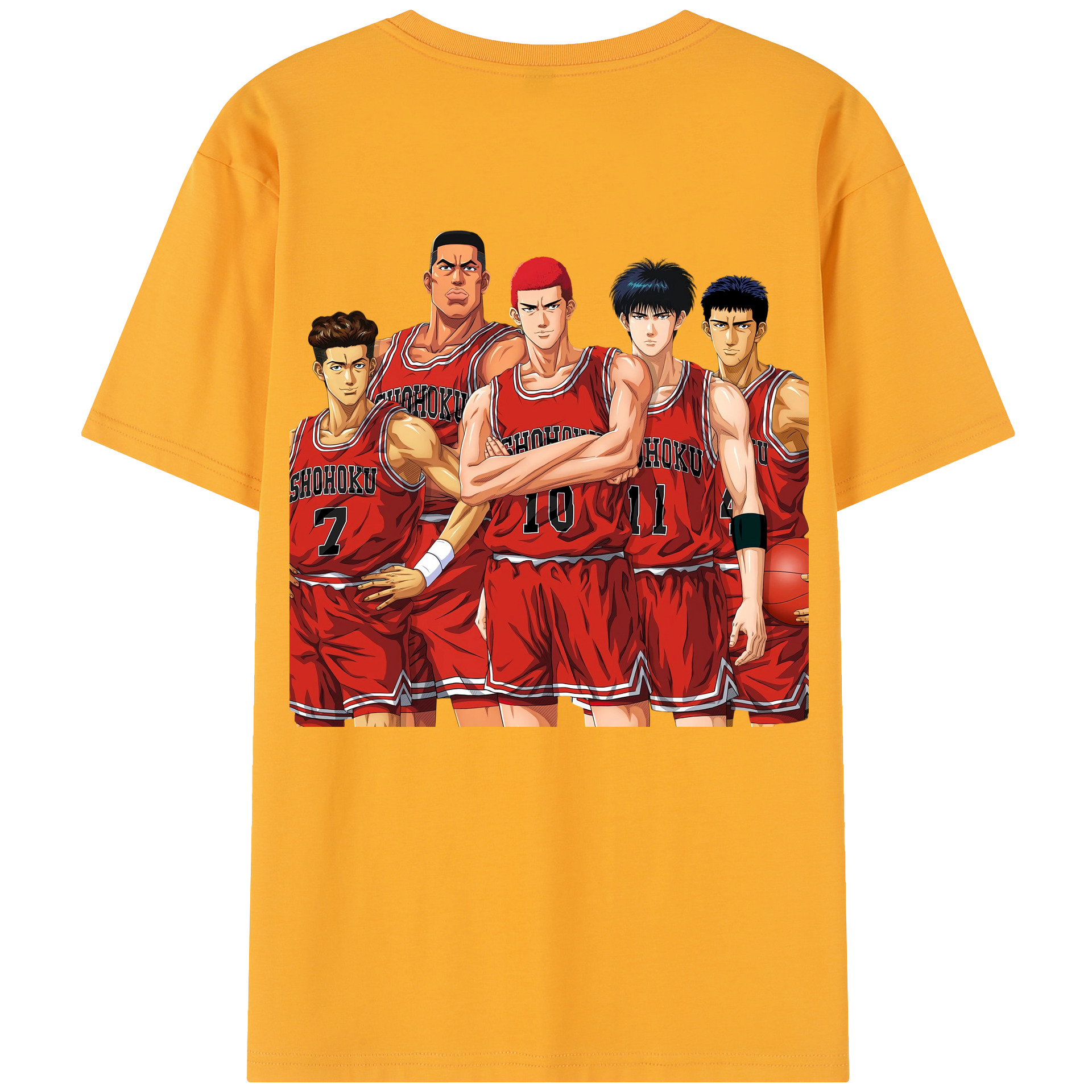 SLAM DUNK／スラムダンク レディース半袖Tシャツ(バックプリント)
